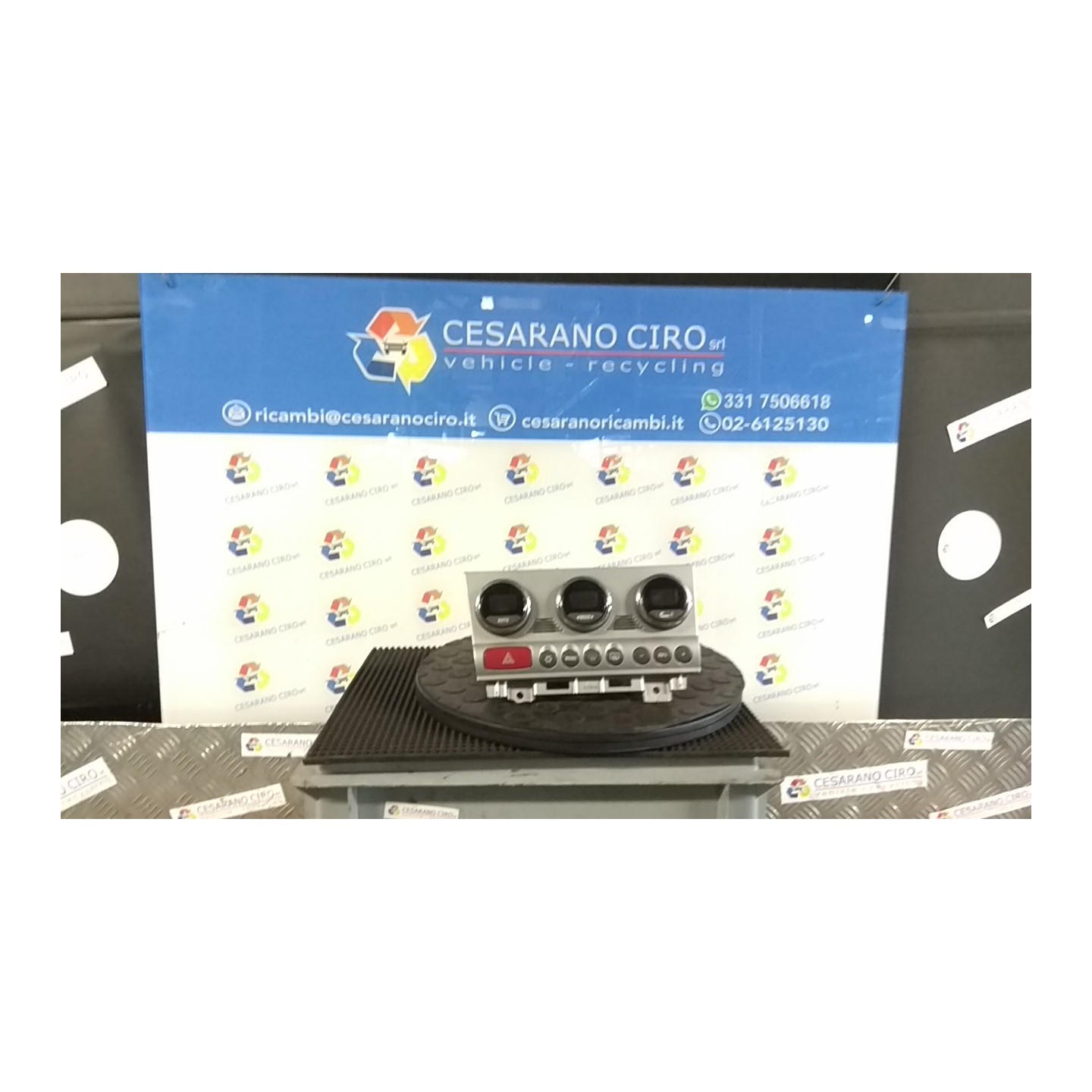 BLOCCO COMANDO CLIMATIZZAZIONE 170 ALFA ROMEO 156 1A SERIE (03/02-05/03) AR32205 156051440