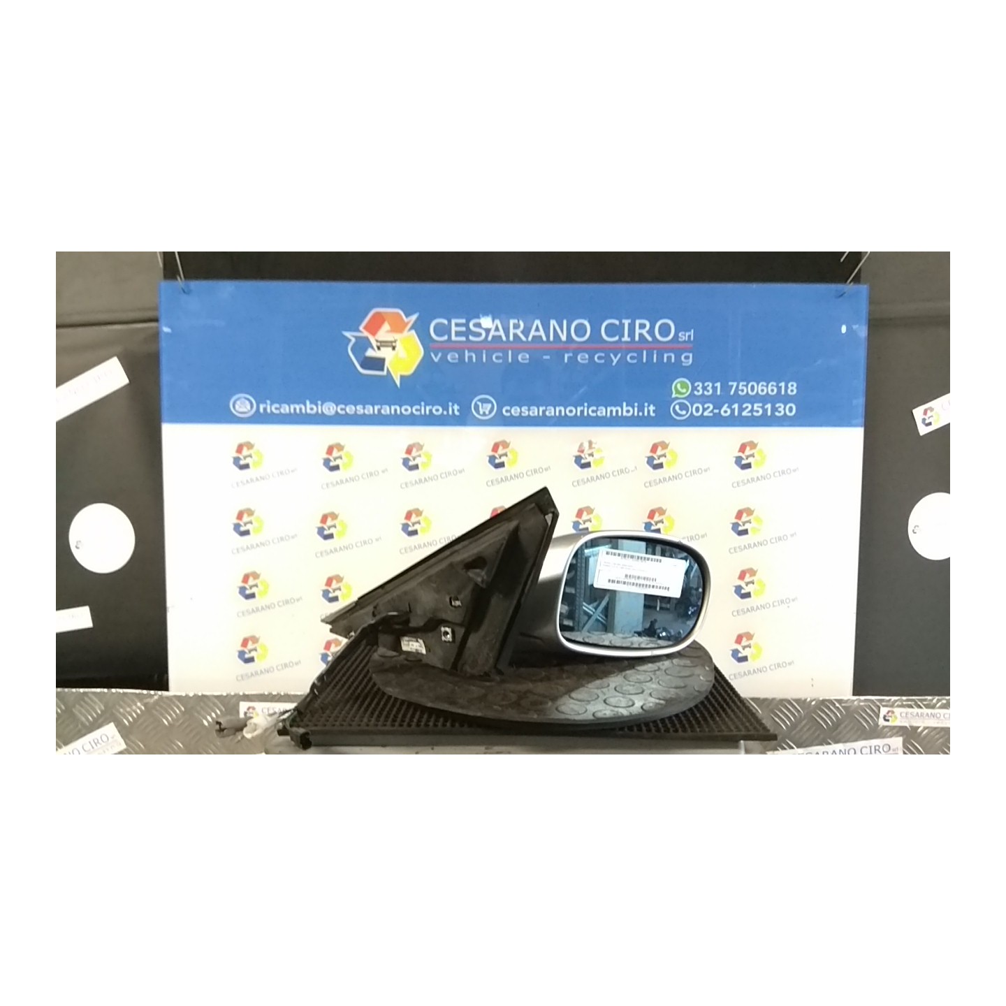 RETROVISORE EST. REGOLAZ. ELETTR. DX. 190 ALFA ROMEO 166 (W9) (06/98-05/04) AR36301 156054554