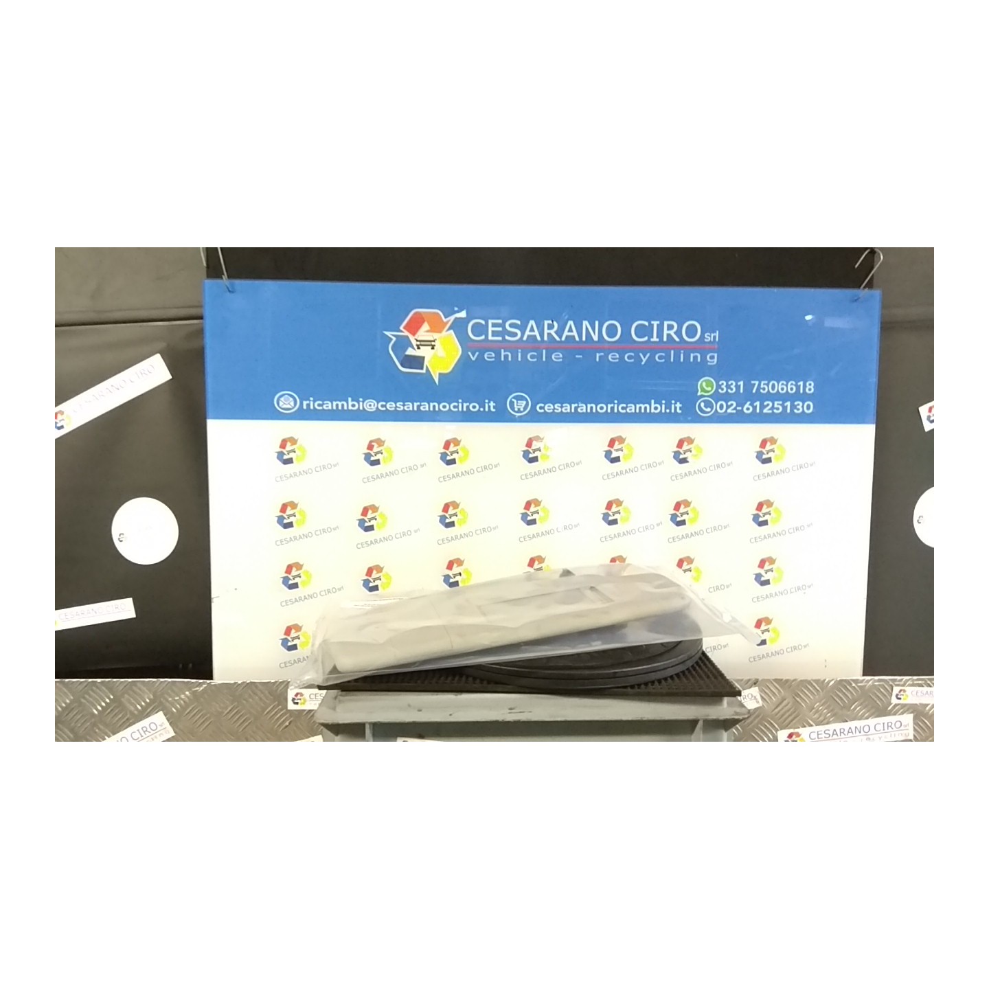ALETTA PARASOLE PARABREZZA DX. 237 VOLKSWAGEN GOLF (5K/AJ) (09/08-) CAY 1K0857552K2F4