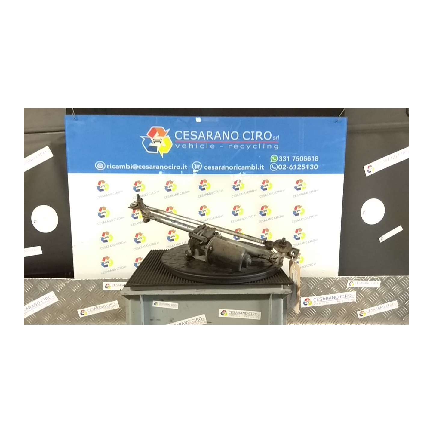 MECCANISMO TERGIPARABREZZA 256 OPEL CORSA (X01) (10/00-06/06) Z12XE 23001903