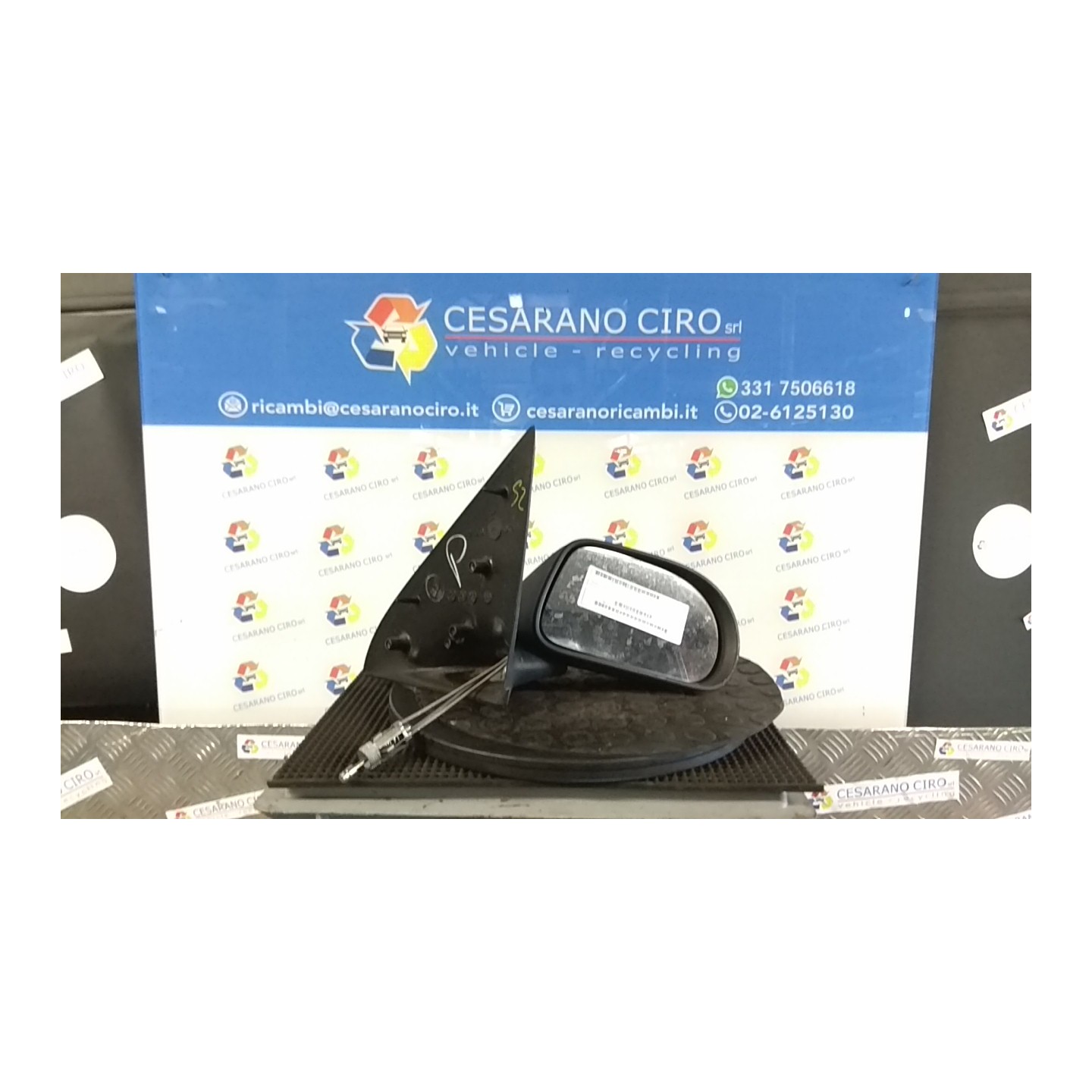 RETROVISORE EST. REGOLAZ. MANUALE DX. 266 FIAT BRAVO (1U) (06/95-01/99) 182A4000 735247418