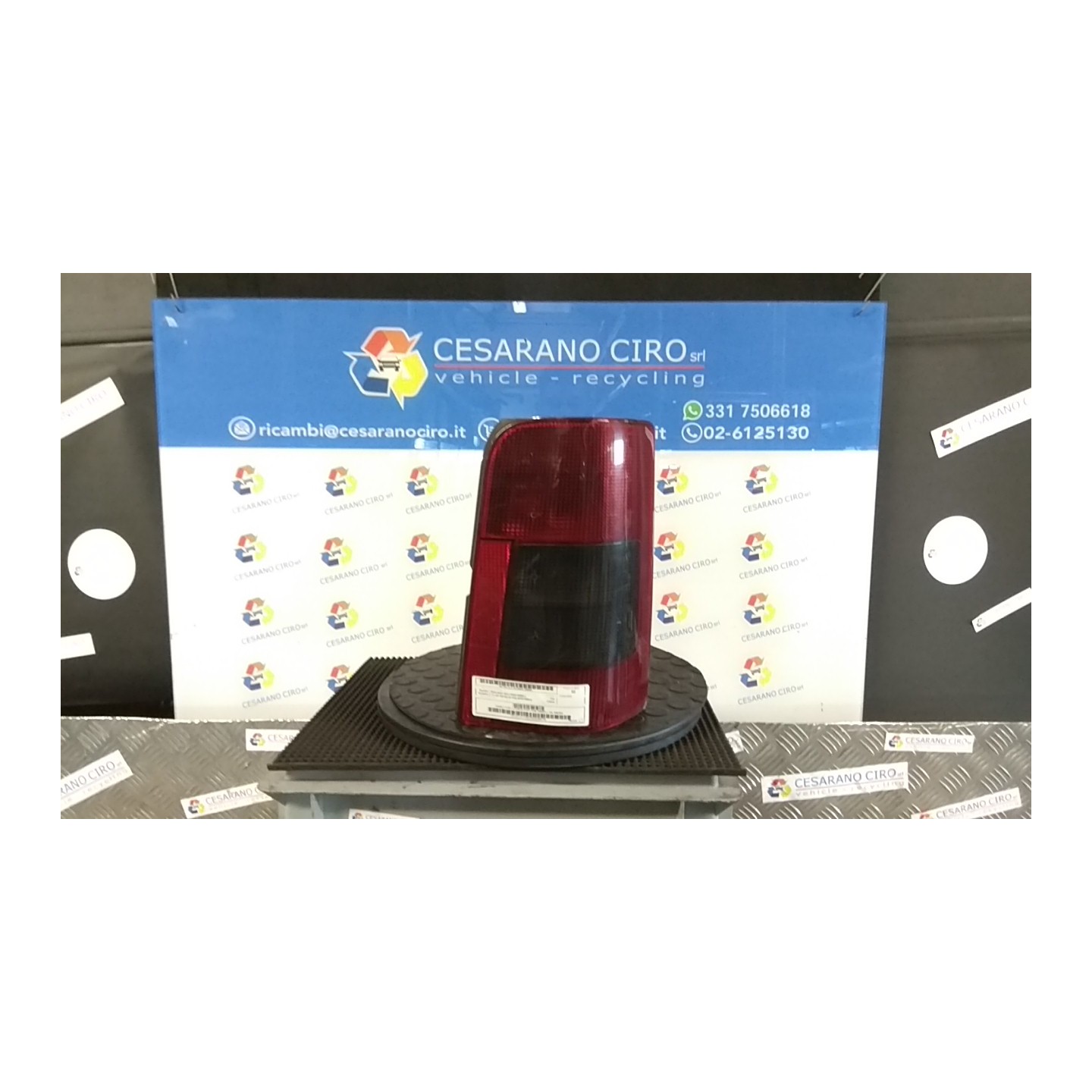 FANALE POST. 2 PORTE POST DAM 10558FL DX. 087 CITROEN BERLINGO VAN (10/02-03/08) KFW 6351EC