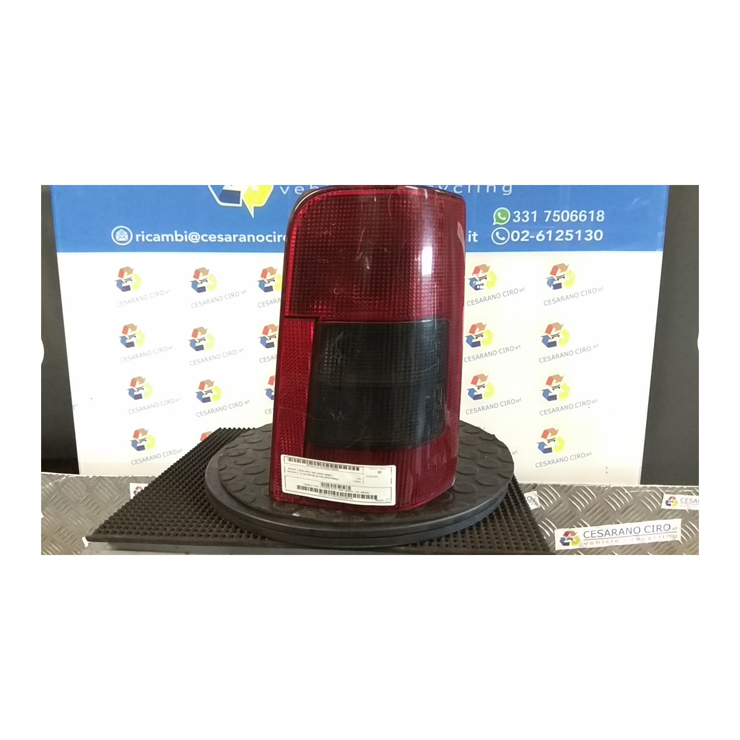 FANALE POST. 2 PORTE POST DAM 10558FL DX. 087 CITROEN BERLINGO VAN (10/02-03/08) KFW 6351EC