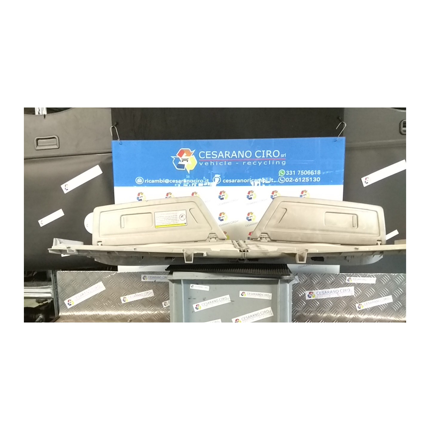KIT ALETTE PARASOLE CON TENDINE 021 CITROEN C4 PICASSO (09/06-08/13) 9HZ NBA042005038002