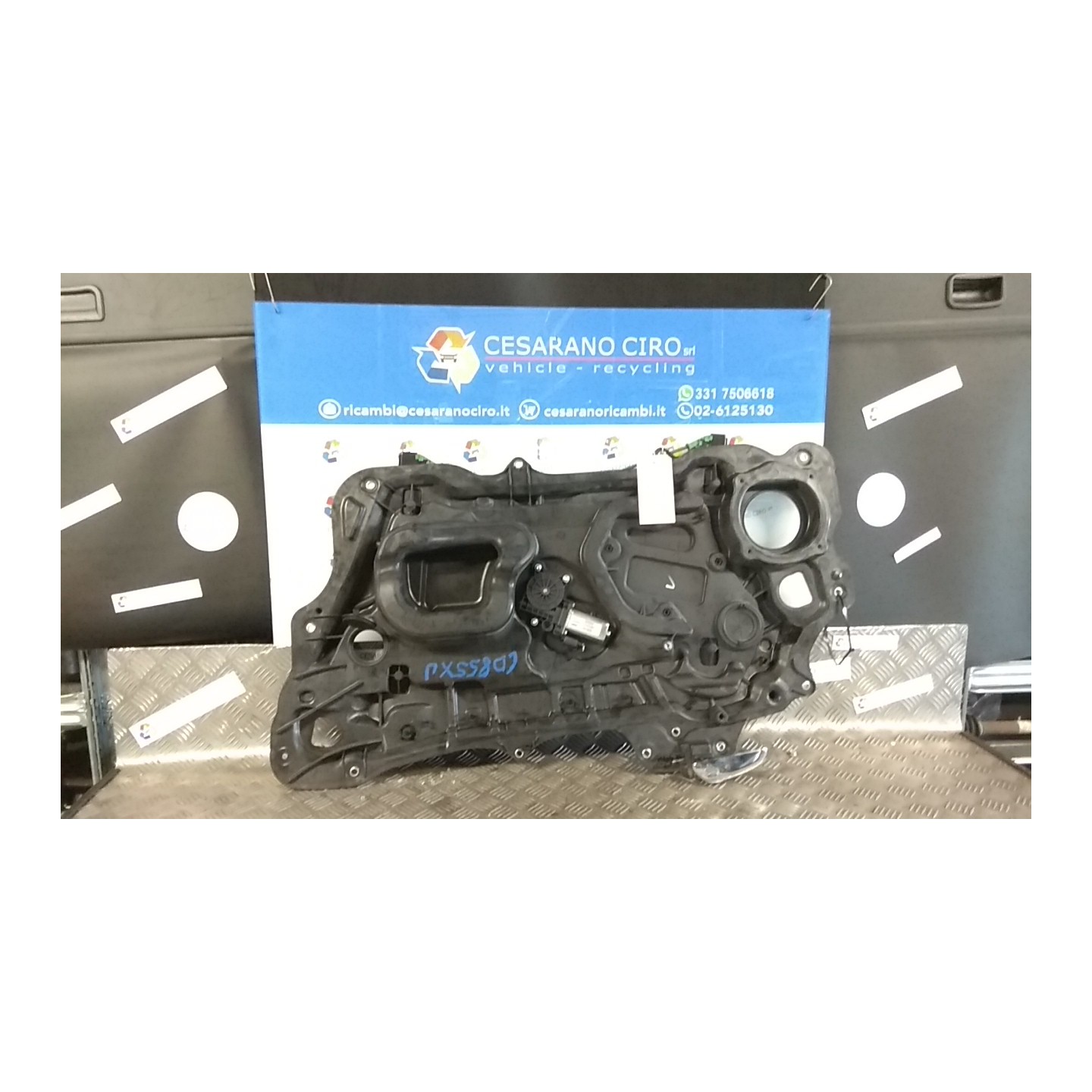 ALZACRISTALLO ELETTR. PORTA ANT. DX. 082 LANCIA YPSILON (TE) (06/03-09/06) 188A9000 71732828