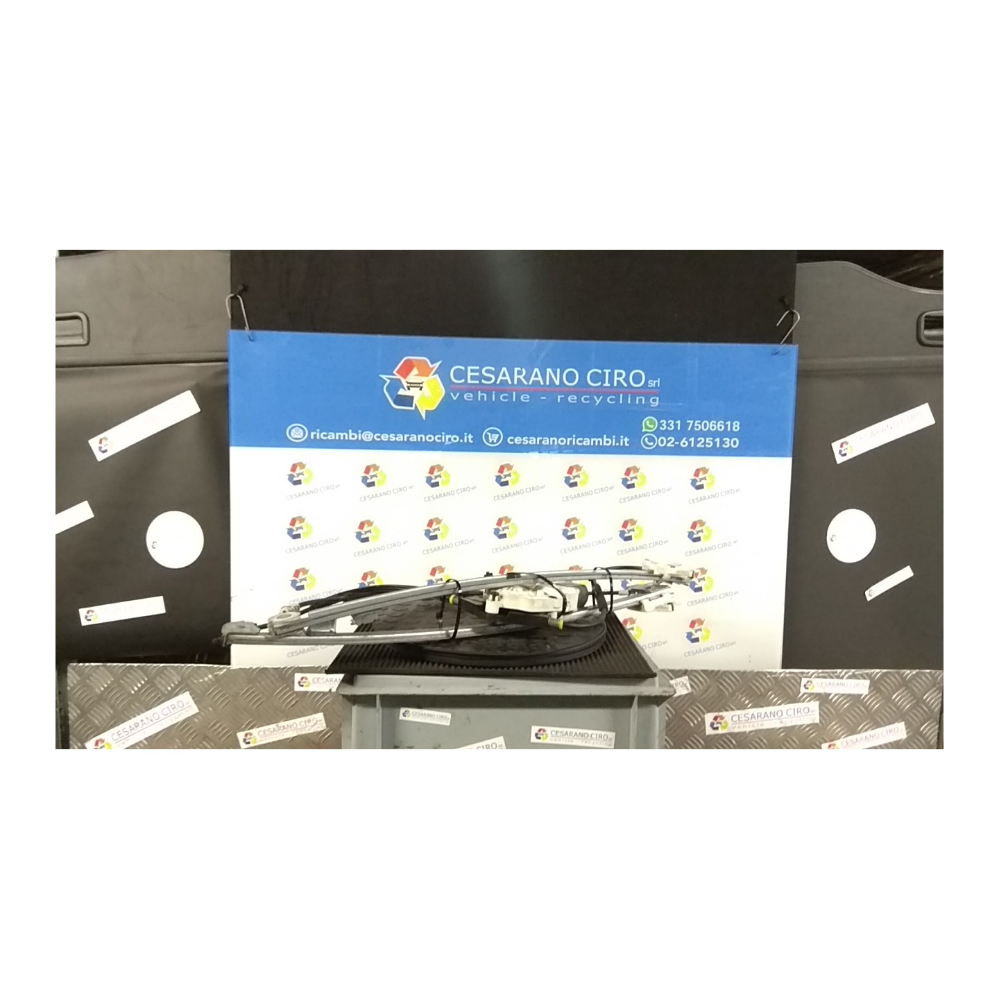 ALZACRISTALLO ELETTR. PORTA ANT. SX. 085 FIAT ULYSSE (2F) (06/02-12/10) RHR 1485312080