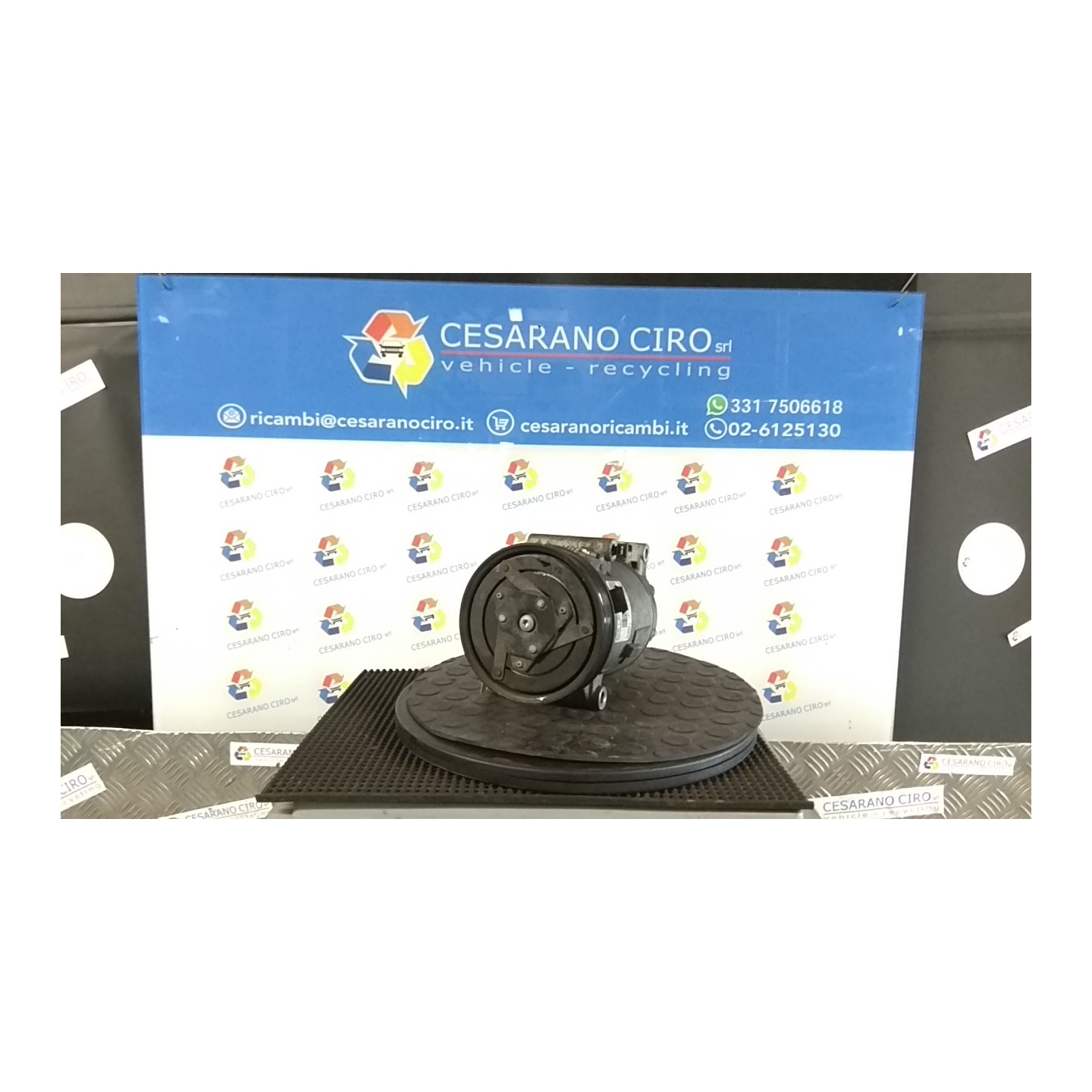 COMPRESSORE A/C 084 RENAULT MEGANE 2A SERIE (02/06-08/09) K9KP7 8200940837