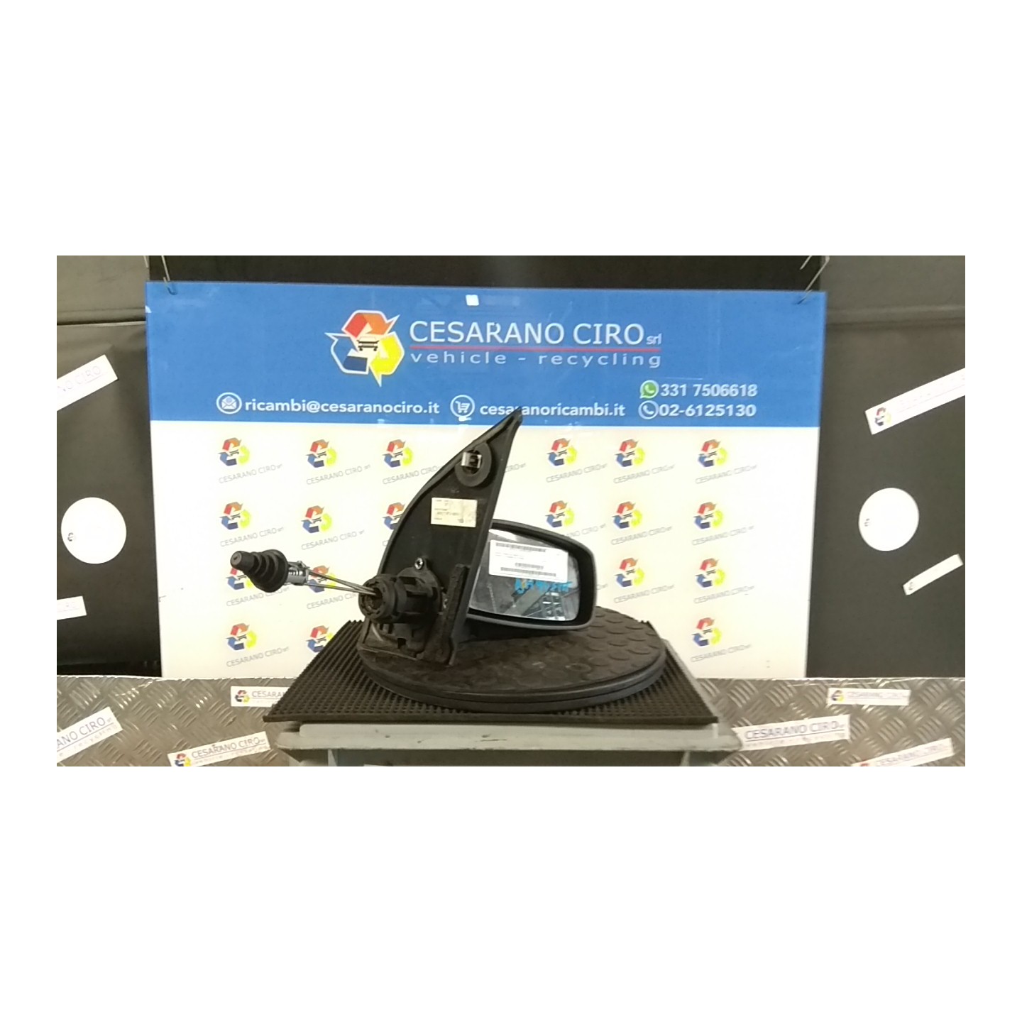 RETROVISORE EST. DX. 003 FIAT PANDA (2Q) (09/03-12/10) 188A4000 735357185