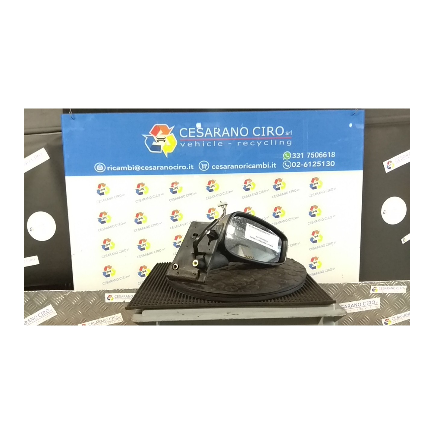 RETROVISORE EST. REGOLAZ. ELETTR. C/SBRINAMENTO DX. 021 LANCIA MUSA (TG) (07/04-06/08) 843A1000 735358819