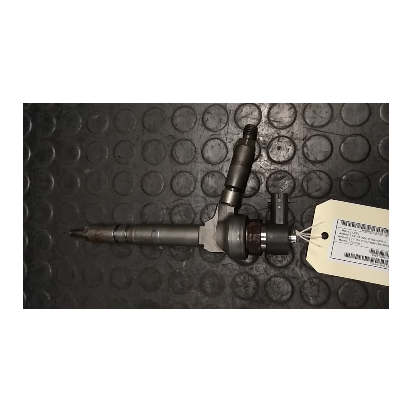 INIETTORE DIESEL 002 OPEL ASTRA (A04) (01/04-03/11) Z17DTH 97363812