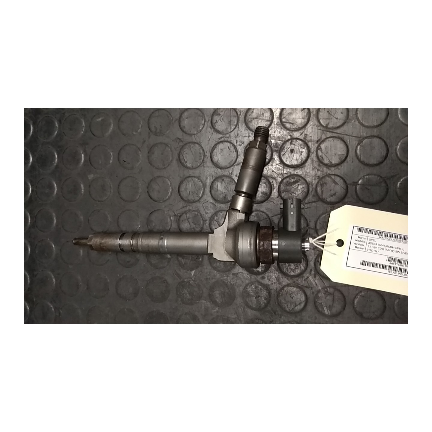 INIETTORE DIESEL 002 OPEL ASTRA (A04) (01/04-03/11) Z17DTH 97363812