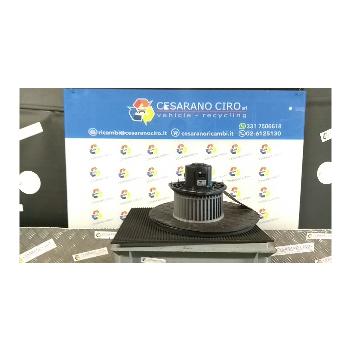 MOTORINO VENTILAZIONE ABITACOLO 092 CHEVROLET (DAEWOO) AVEO (T250) (06/08-11/12) B12D1 96539676
