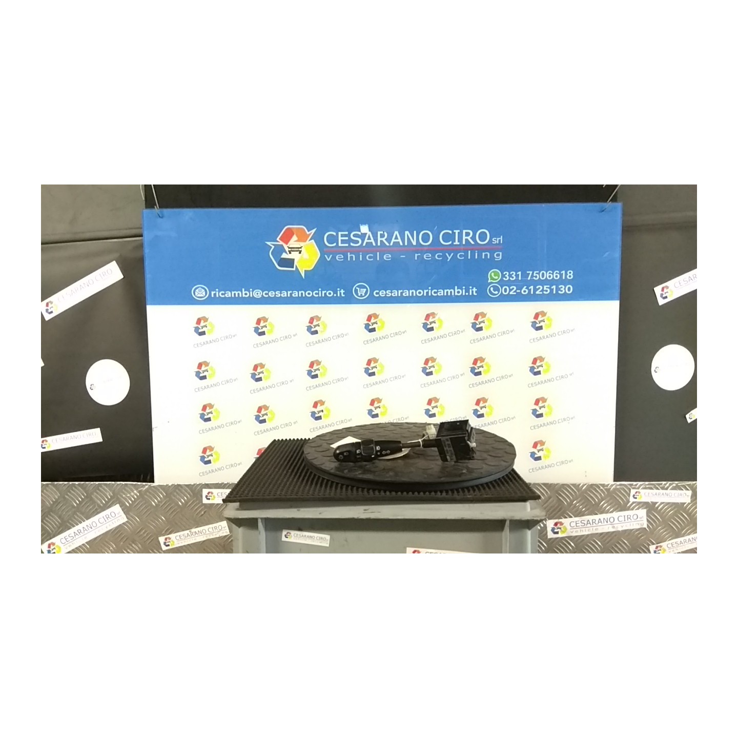 BLOCCO COMANDO VOLANTE LUCI 097 CHEVROLET (DAEWOO) AVEO (T250) (06/08-11/12) B12D1 96806619