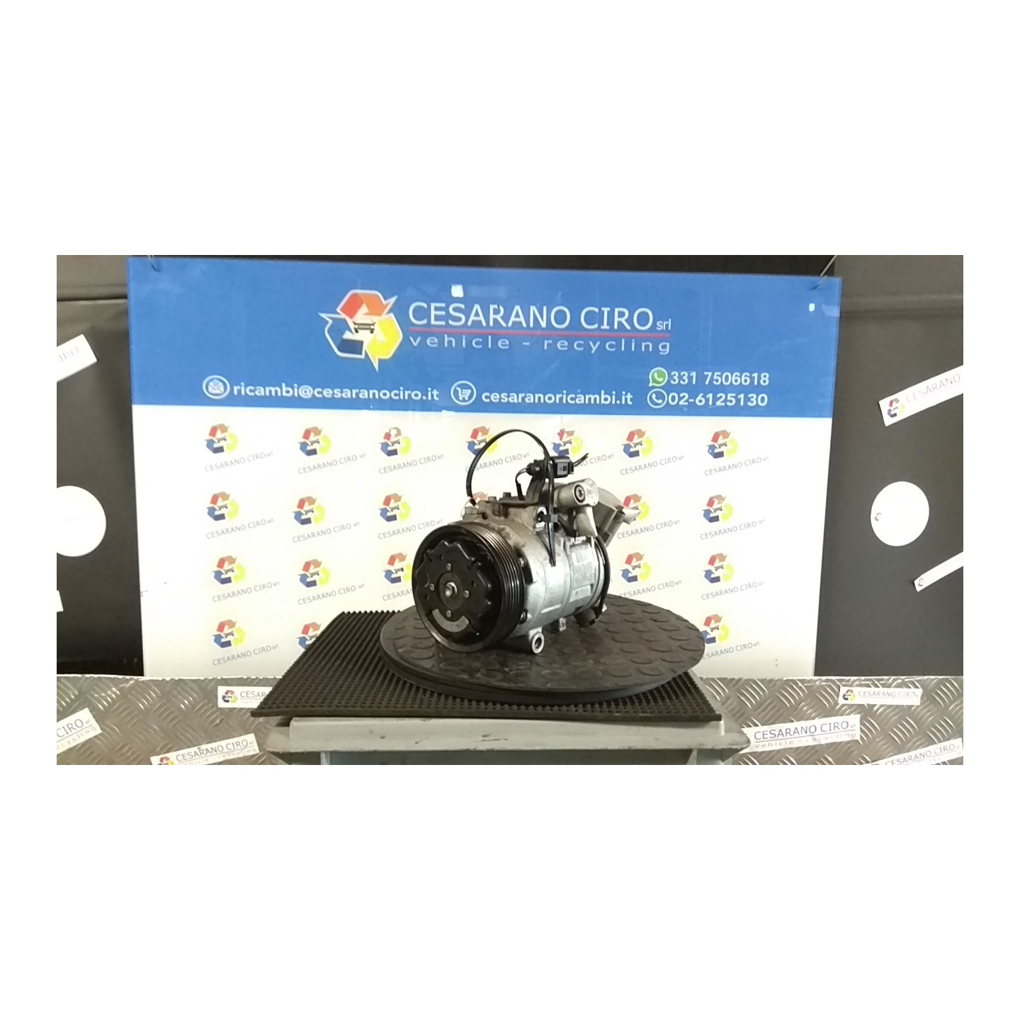 COMPRESSORE A/C 068 SEAT IBIZA (6L) (12/01-08/09) AZQ 6Q0820803J