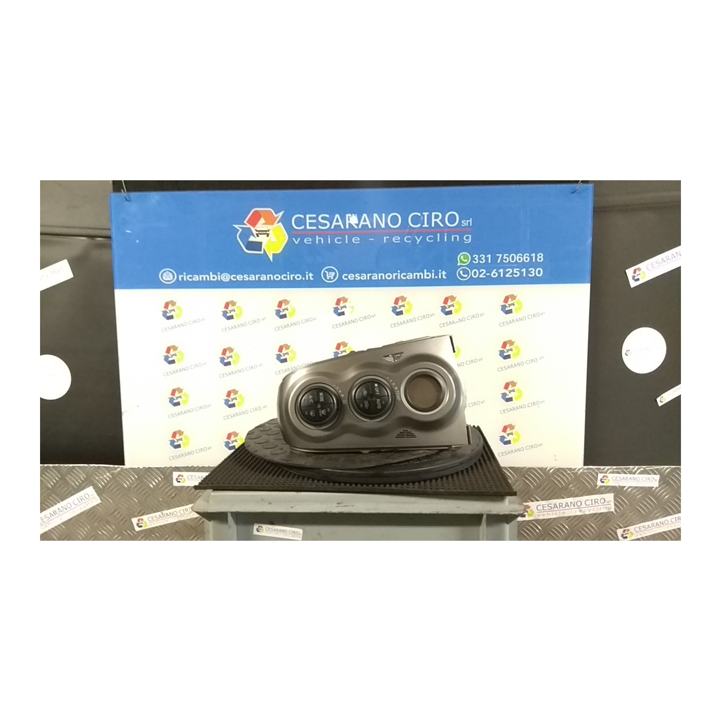 BLOCCO COMANDO CLIMATIZZAZIONE 168 TOYOTA YARIS (11/05-02/12) 1KRFE 559000D210B0