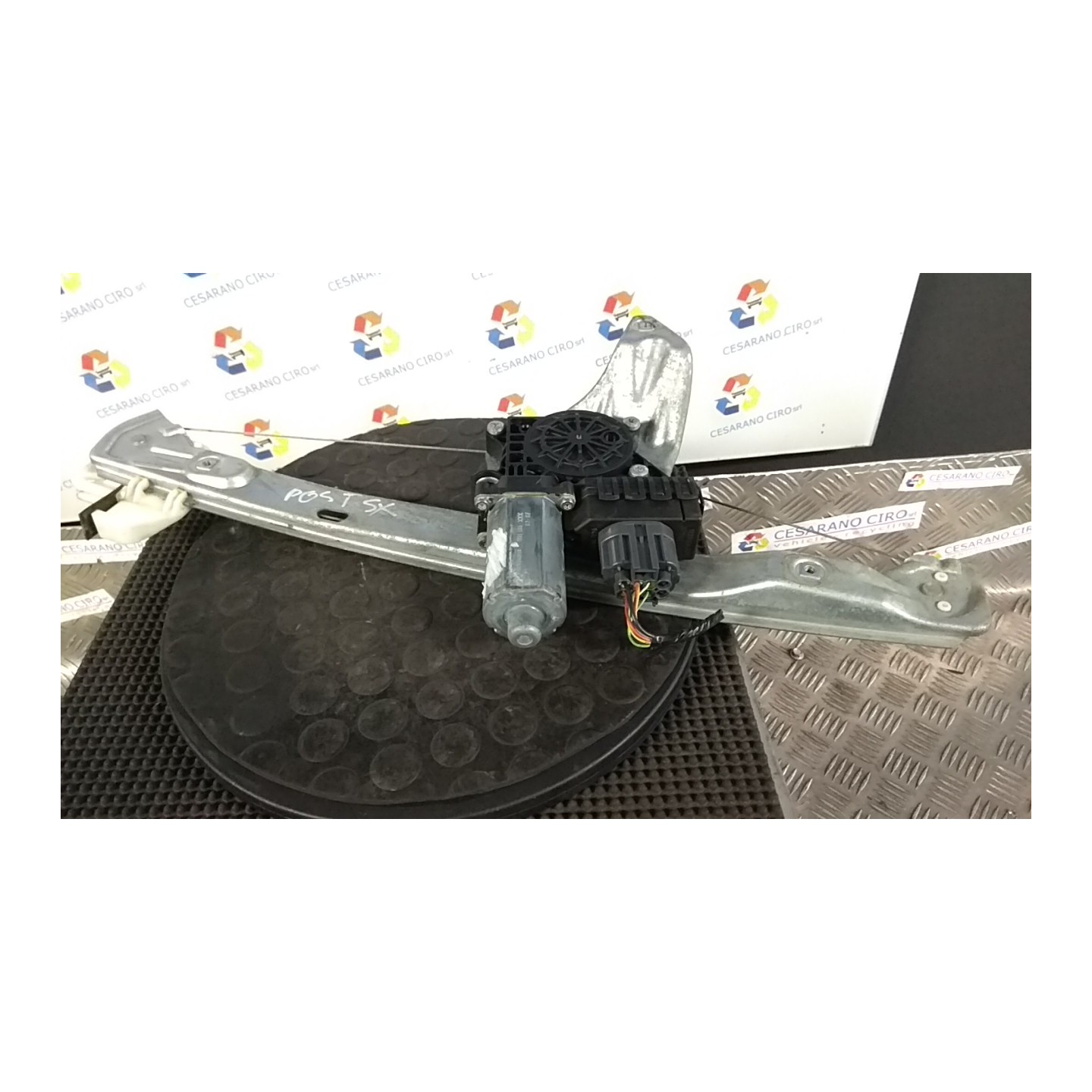 ALZACRISTALLO ELETTR. PORTA POST. C/MOTORINO SX. 020 JAGUAR X-TYPE (02/01-05/10) XB C2S44895