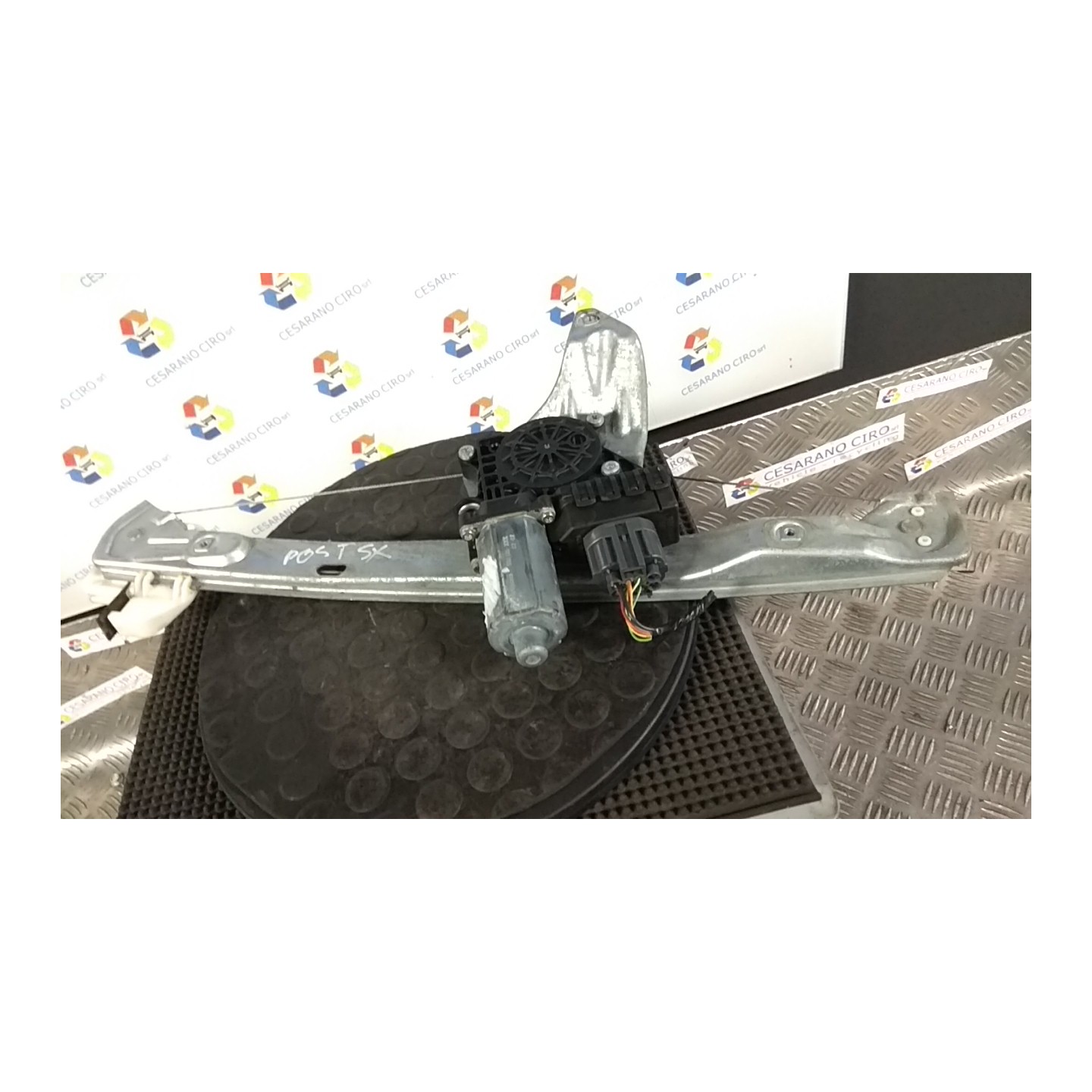 ALZACRISTALLO ELETTR. PORTA POST. C/MOTORINO SX. 020 JAGUAR X-TYPE (02/01-05/10) XB C2S44895