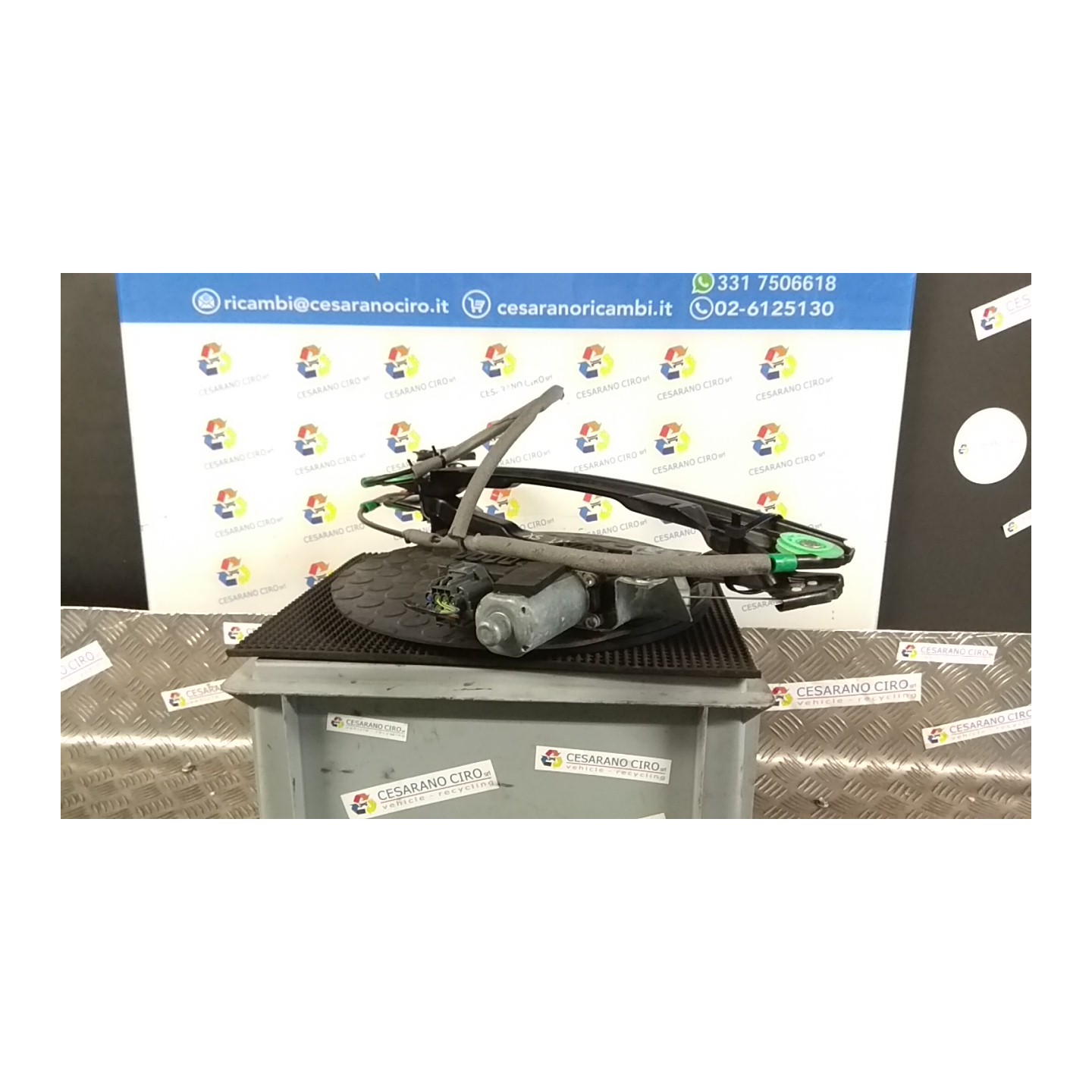 ALZACRISTALLO ELETTR. PORTA ANT. C/MOTORINO SX. 022 JAGUAR X-TYPE (02/01-05/10) XB C2S51554