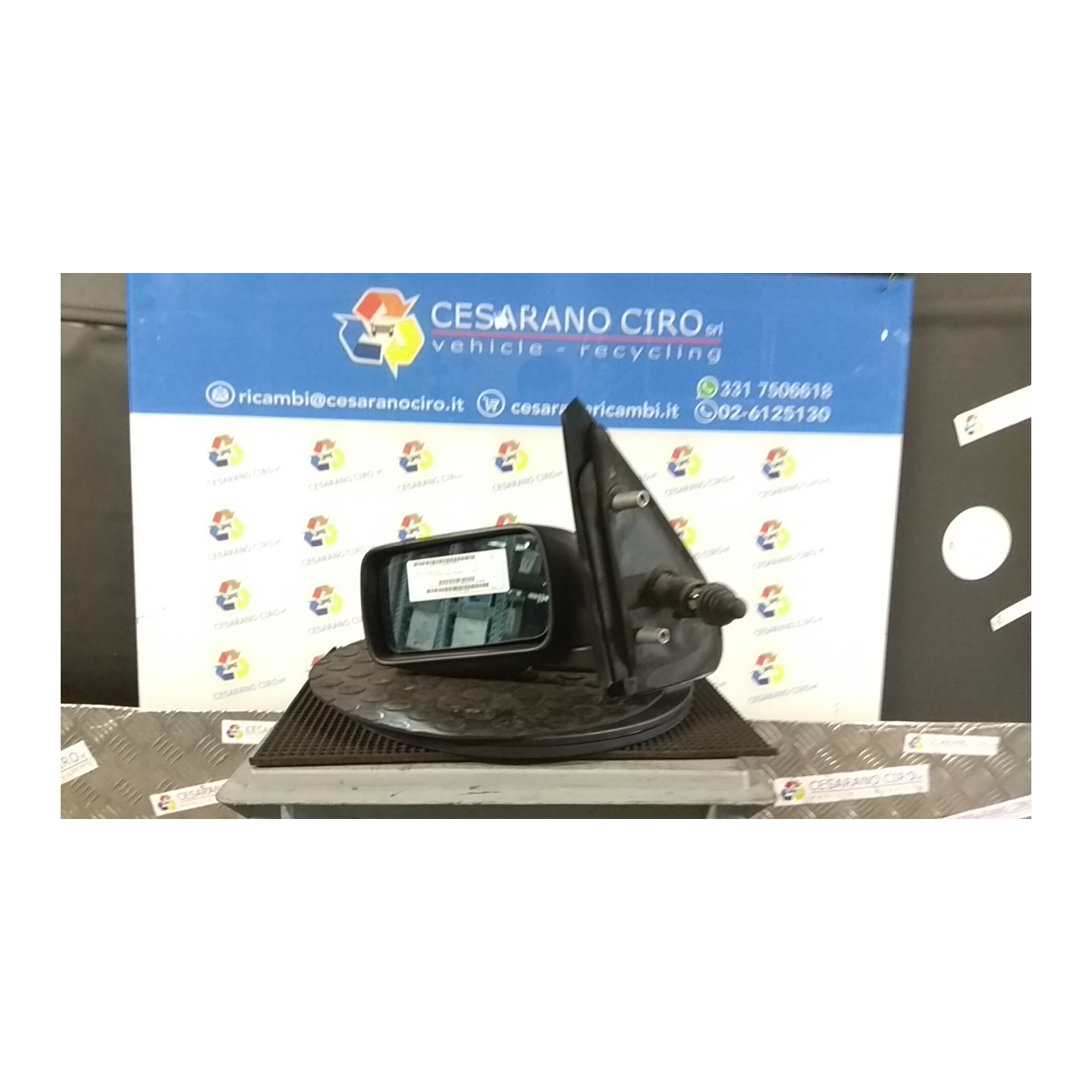 RETROVISORE EST. REGOLAZ. MANUALE SX. 078 ALFA ROMEO 146 (05/95-03/99) 67601 152143080