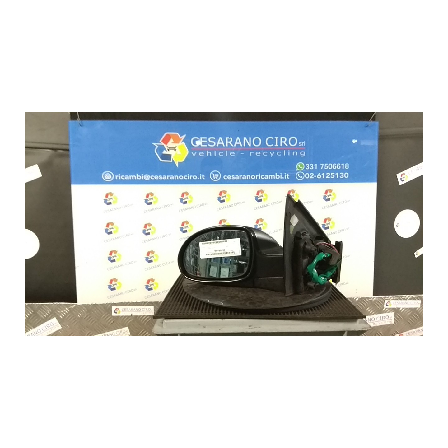 RETROVISORE EST. REGOLAZ. ELETTR. VERNICIATO SX. 147 CITROEN C5 (03/0109/04) RHZ 8149HX