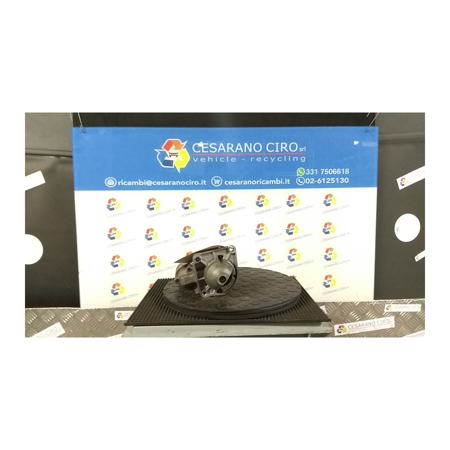 MOTORINO AVVIAMENTO C/STOP&START 159 FIAT PUNTO EVO (3J) (08/09-07/13) 169A4000 52100116