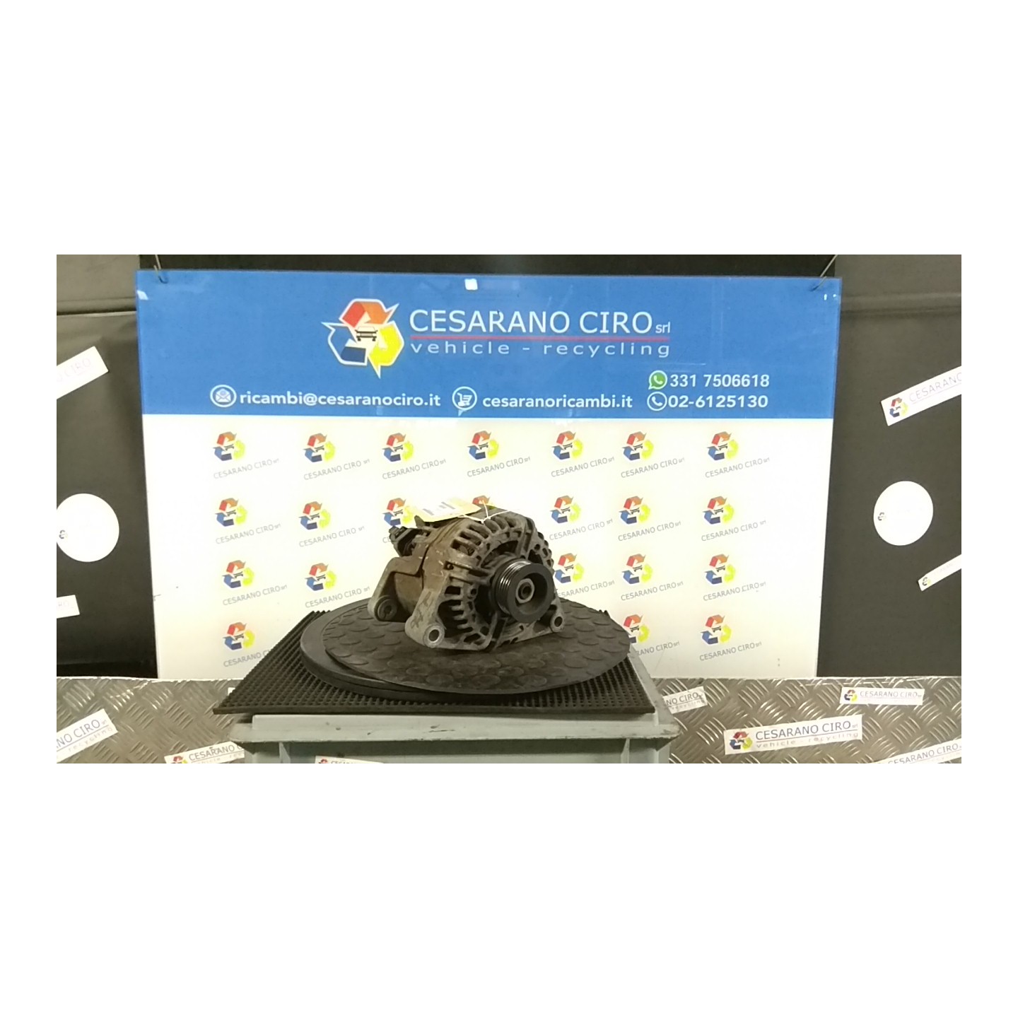 ALTERNATORE 100AMP 002 OPEL CORSA (S07) (07/06-02/11) Z12XEP 93190138