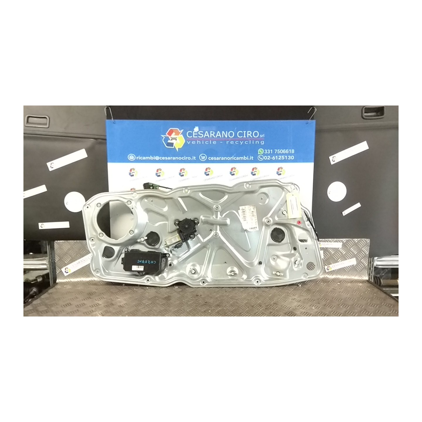 ALZACRISTALLO ELETTR. PORTA ANT. SX. 022 FIAT STILO (2V) (11/03-06/09) 192A9000 46831653