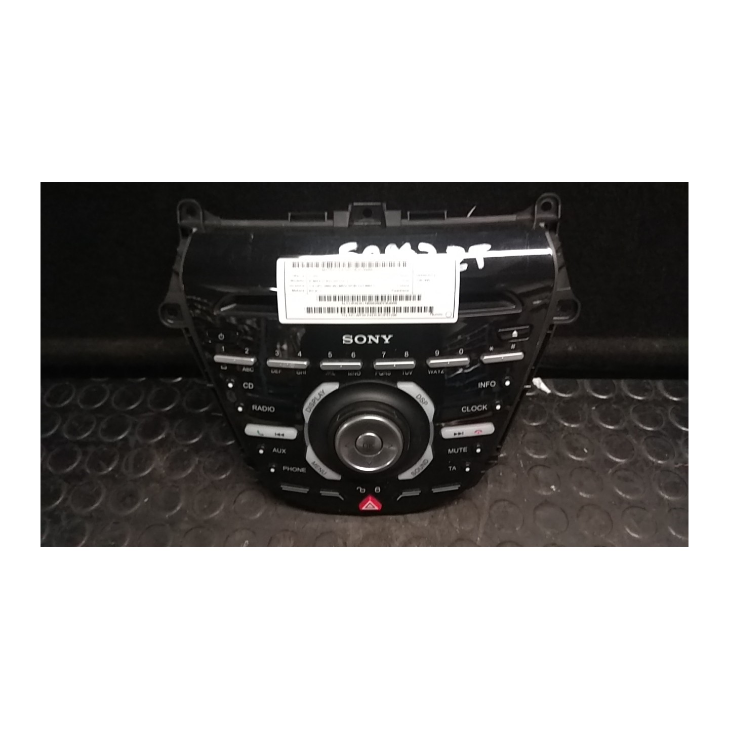 AUTORADIO 001 FORD B-MAX (CB2) (07/12-) RTJC NB5626007054009