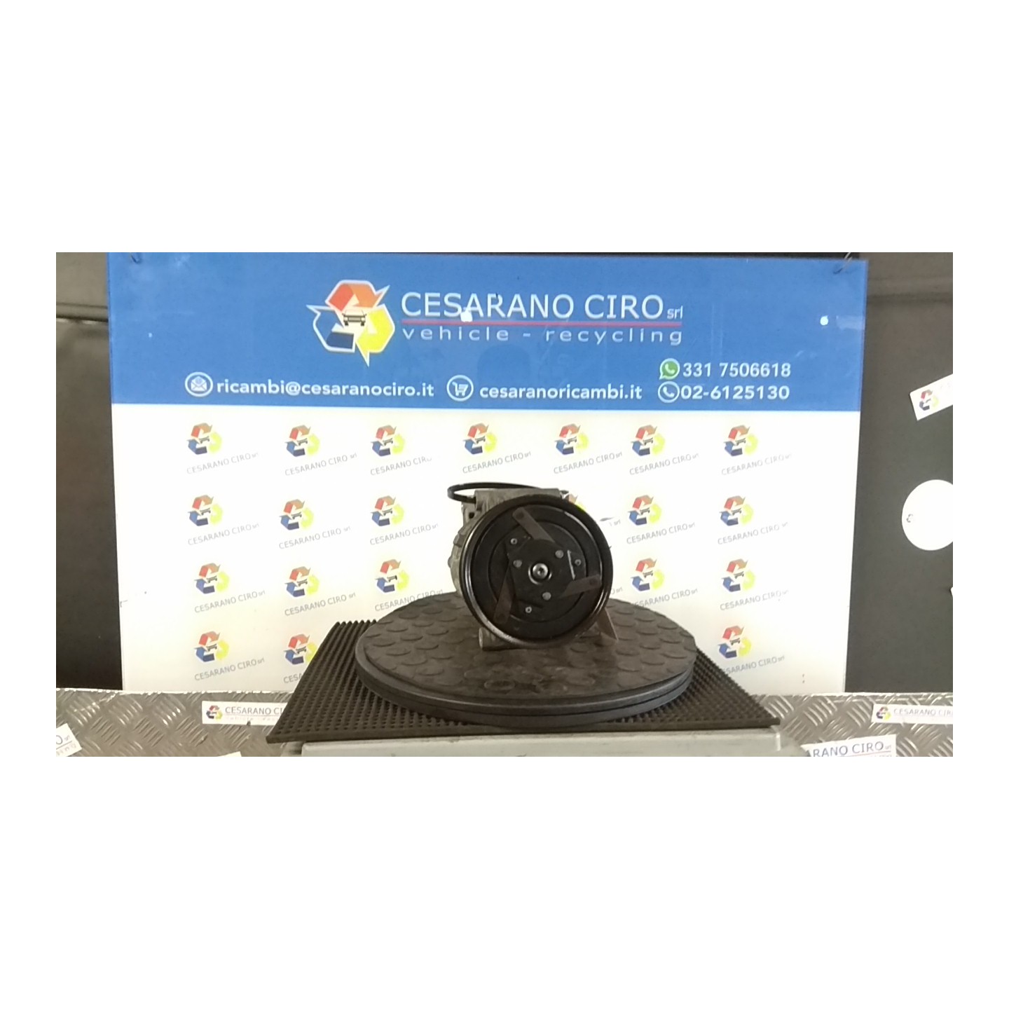 COMPRESSORE A/C 061 RENAULT MEGANE 2A SERIE (02/06-08/09) K9KG7 8200600110