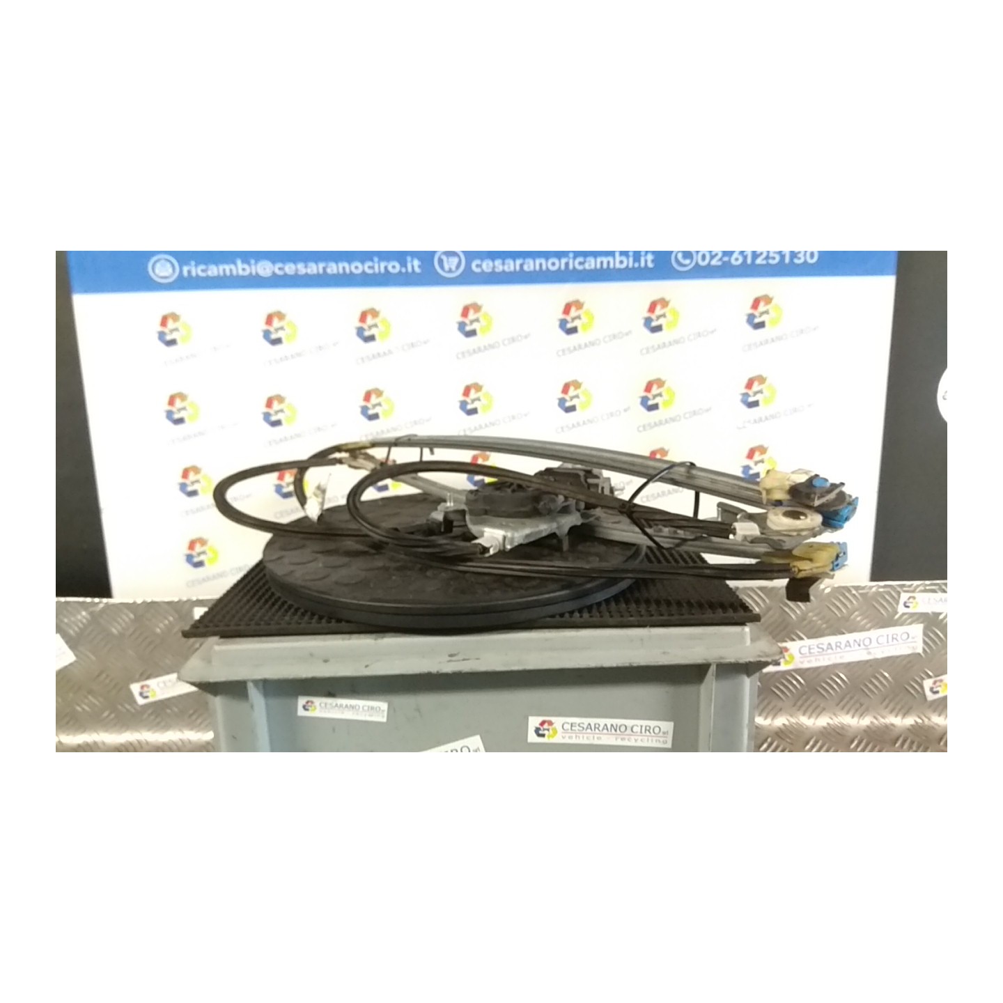 ALZACRISTALLO ELETTR. CON MOTORINO DX 101 RENAULT LAGUNA 2A SERIE (03/05-09/07) K4M57 NB0065019059005DX