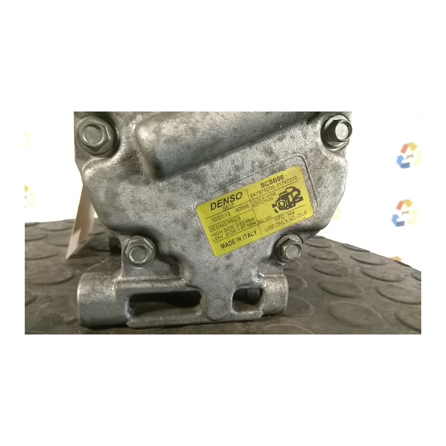 COMPRESSORE A/C 023 FIAT PANDA (33) (12/11-04/17) 312A2000 51747318