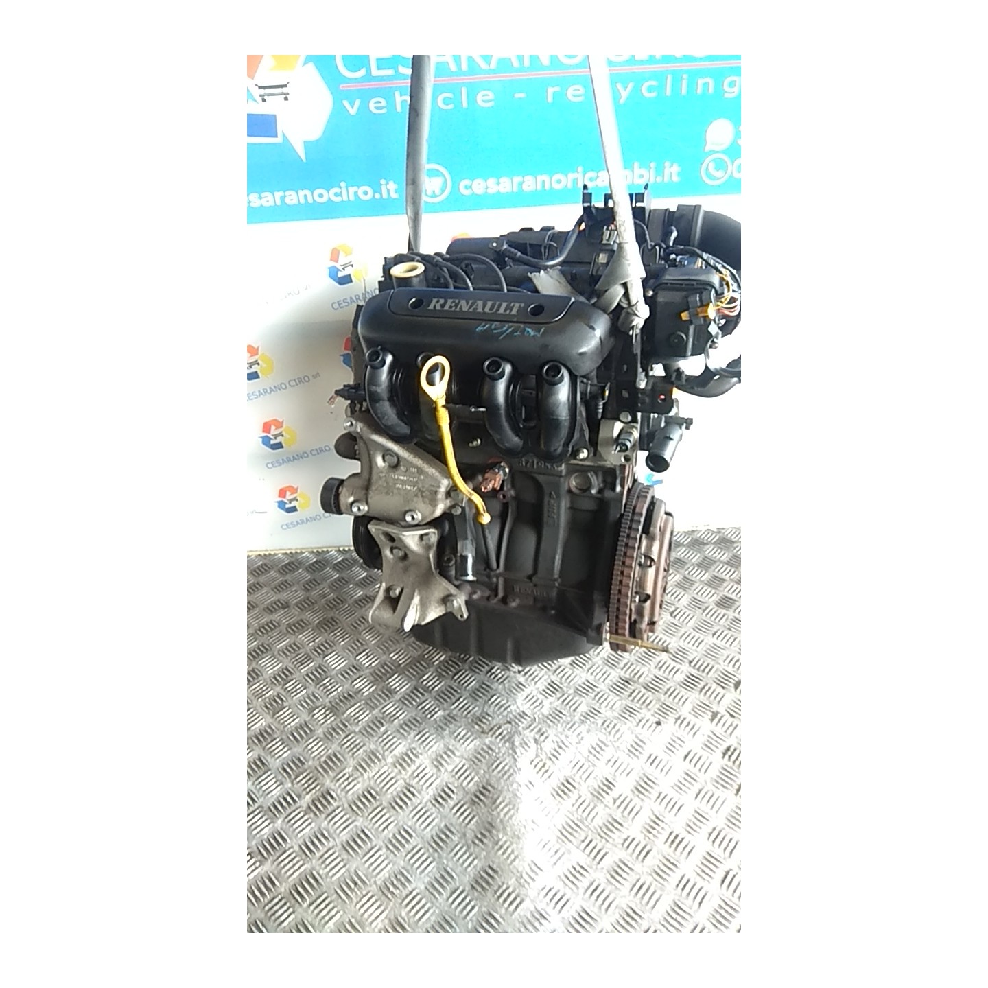MOTORE COMPL. ROTAZIONE 087 RENAULT TWINGO 1A SERIE (08/98-09/07) D7FJ7 7711134647