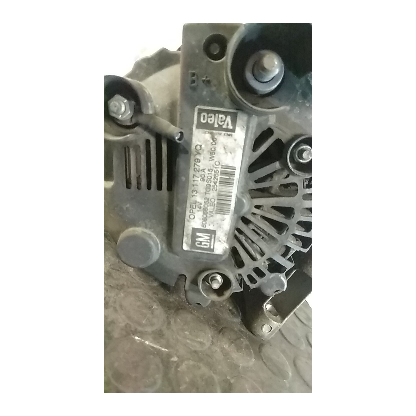 ALTERNATORE 70AMP 093 OPEL MERIVA (X03) (03/03-12/10) Z13DTJ 13256930