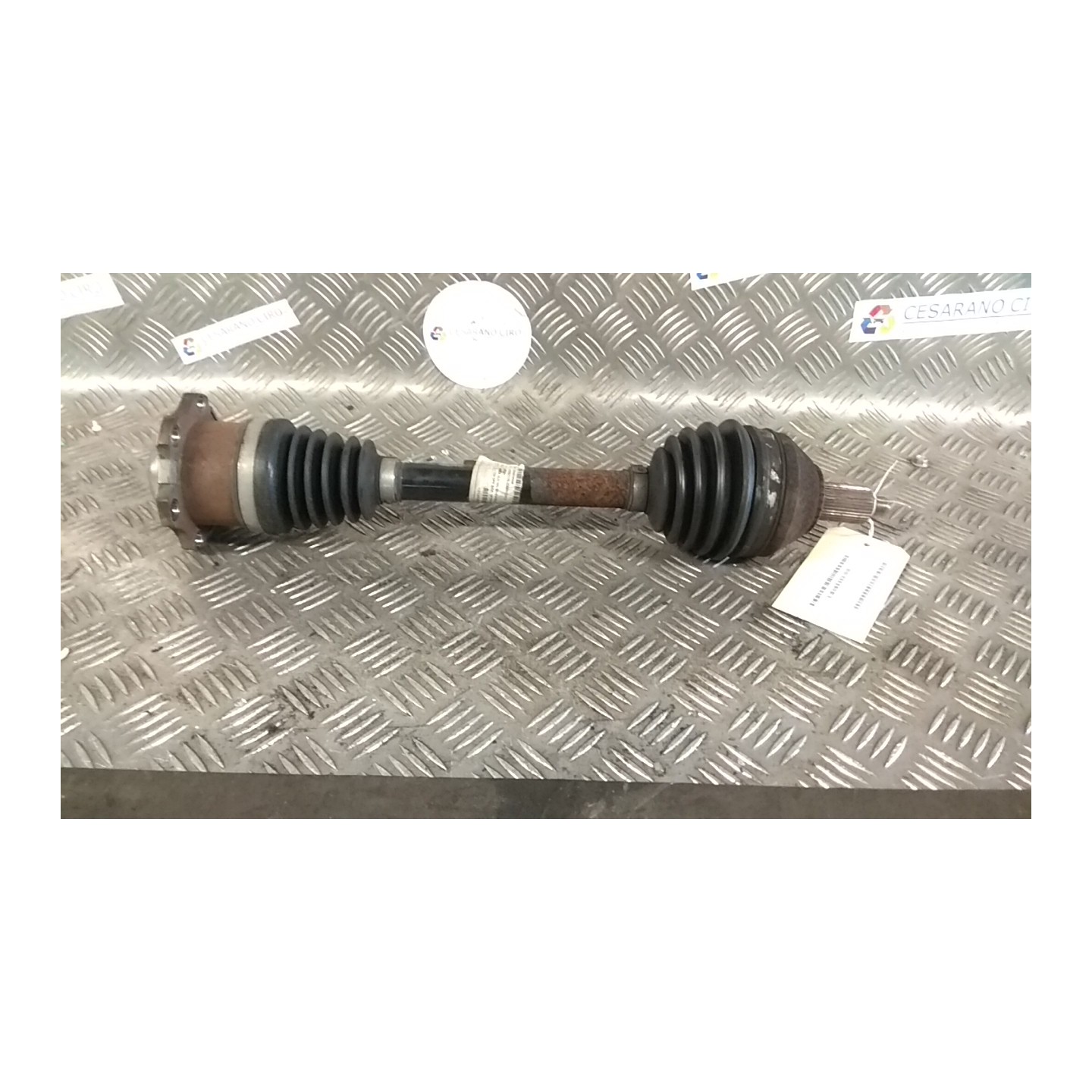 SEMIALBERO ANT. COMPL. SX. 097 SEAT IBIZA (6J) (05/08-03/13) BMS 6R0407761E