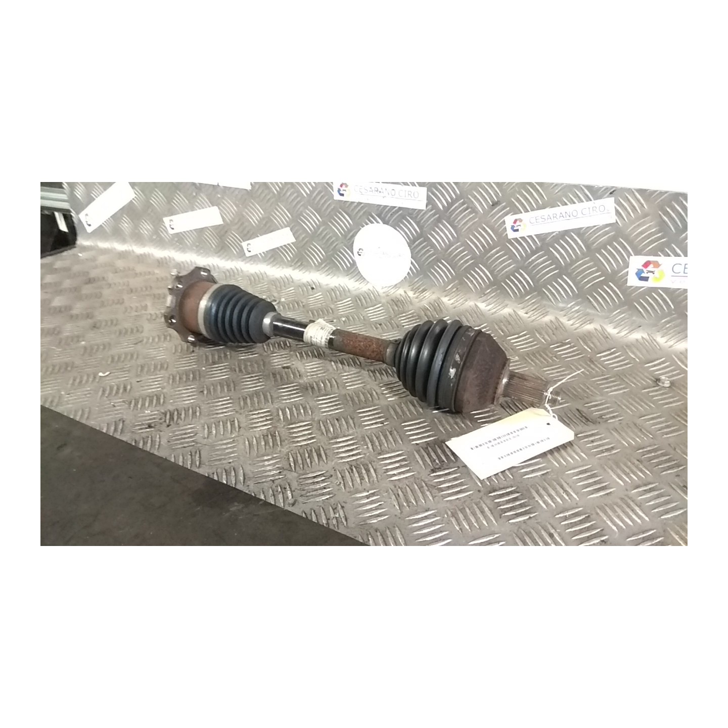 SEMIALBERO ANT. COMPL. SX. 097 SEAT IBIZA (6J) (05/08-03/13) BMS 6R0407761E