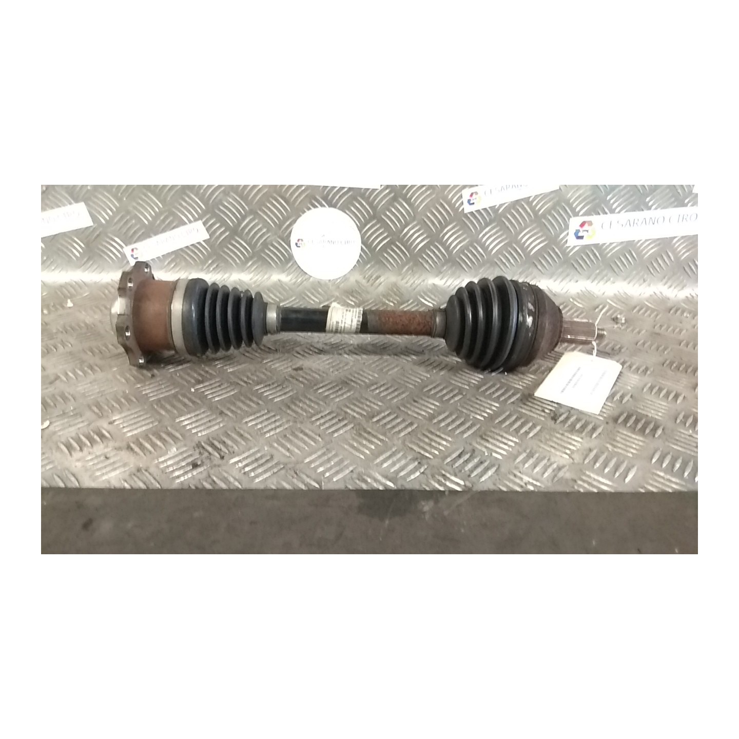 SEMIALBERO ANT. COMPL. SX. 097 SEAT IBIZA (6J) (05/08-03/13) BMS 6R0407761E
