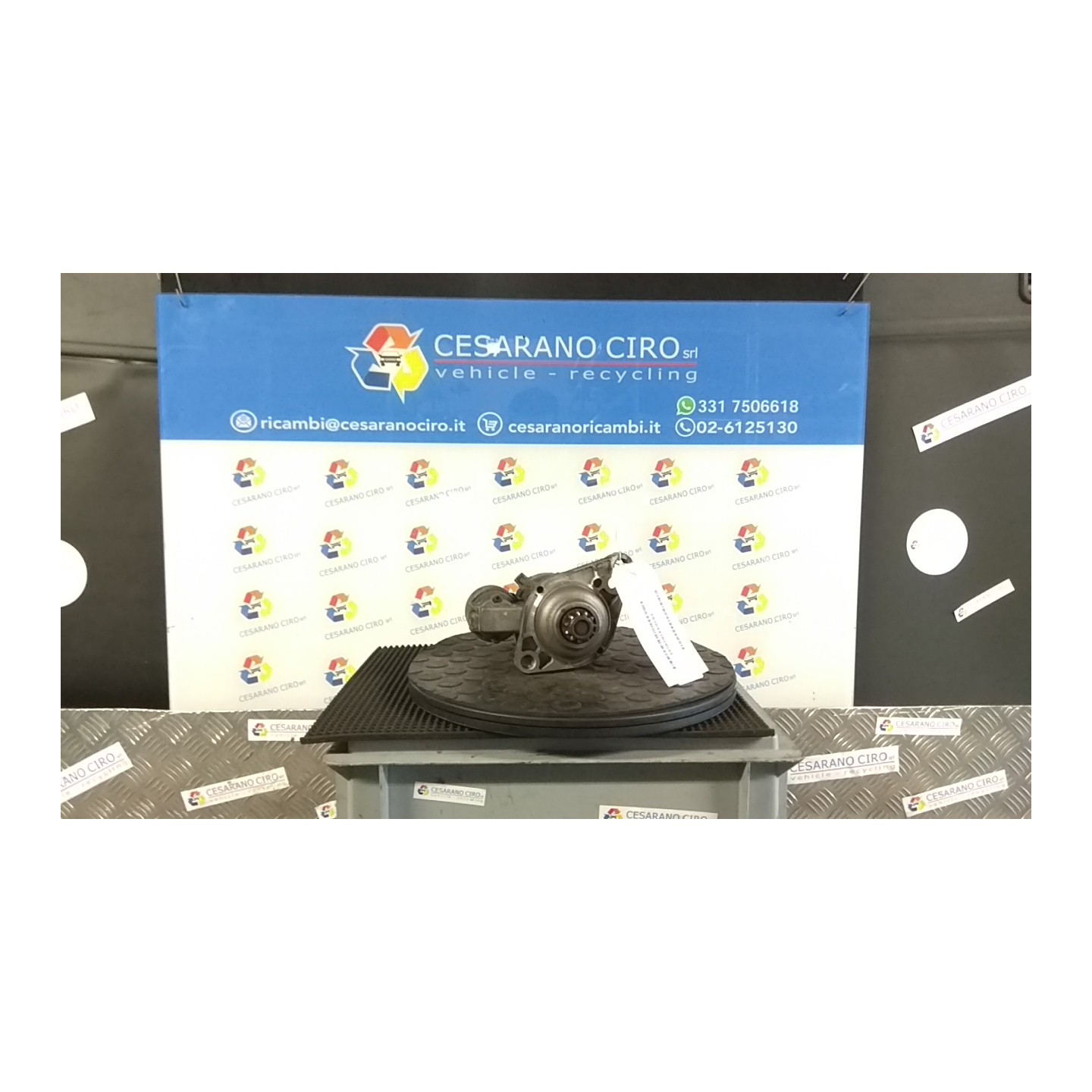 MOTORINO AVVIAMENTO 2,0KW VALEO ROTAZ. 098 SEAT IBIZA (6J) (05/08-03/13) BMS 02Z911024JX