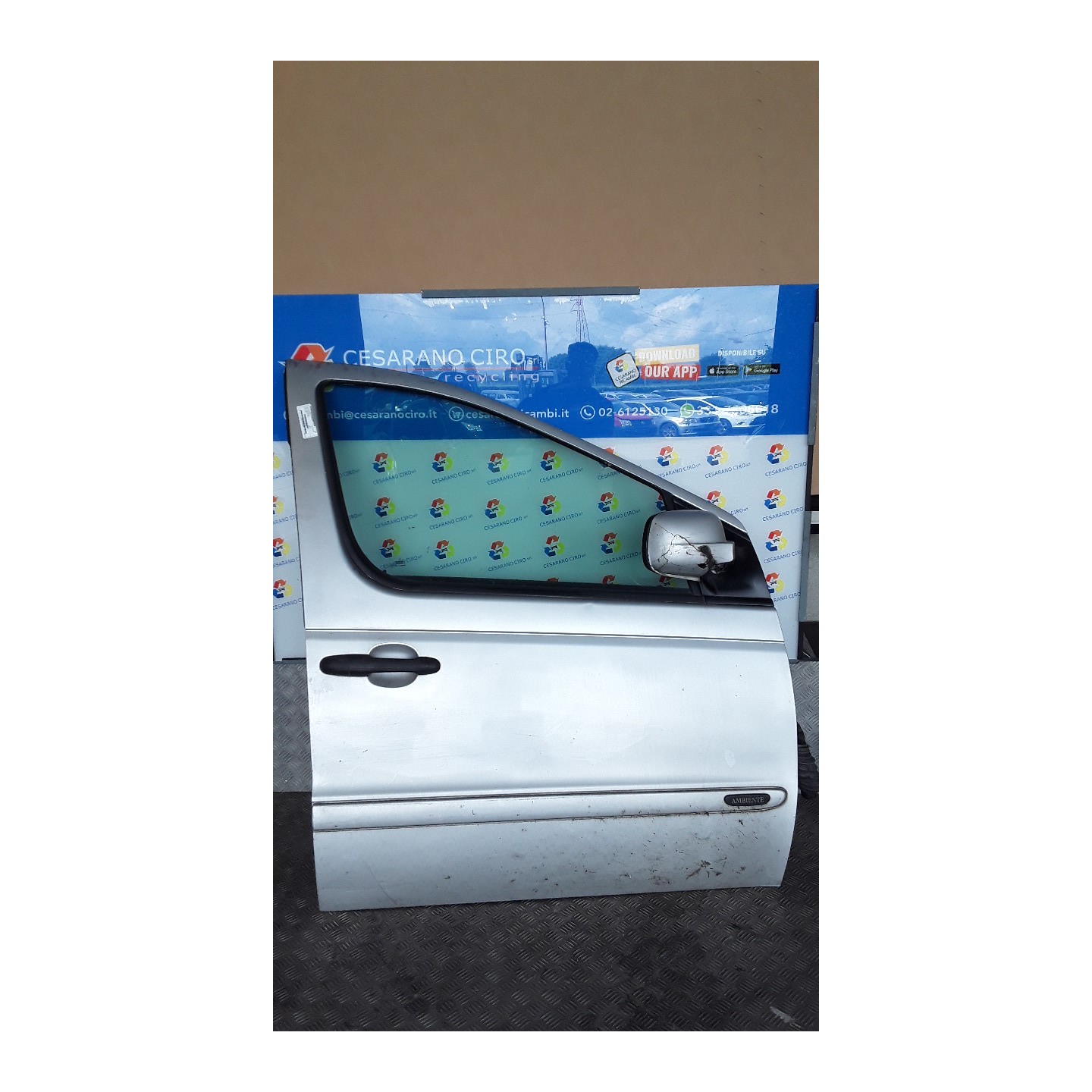 PORTA ANT. DX. 114 MERCEDES-BENZ VANEO (01/02-12/05) 166961 A4147200105