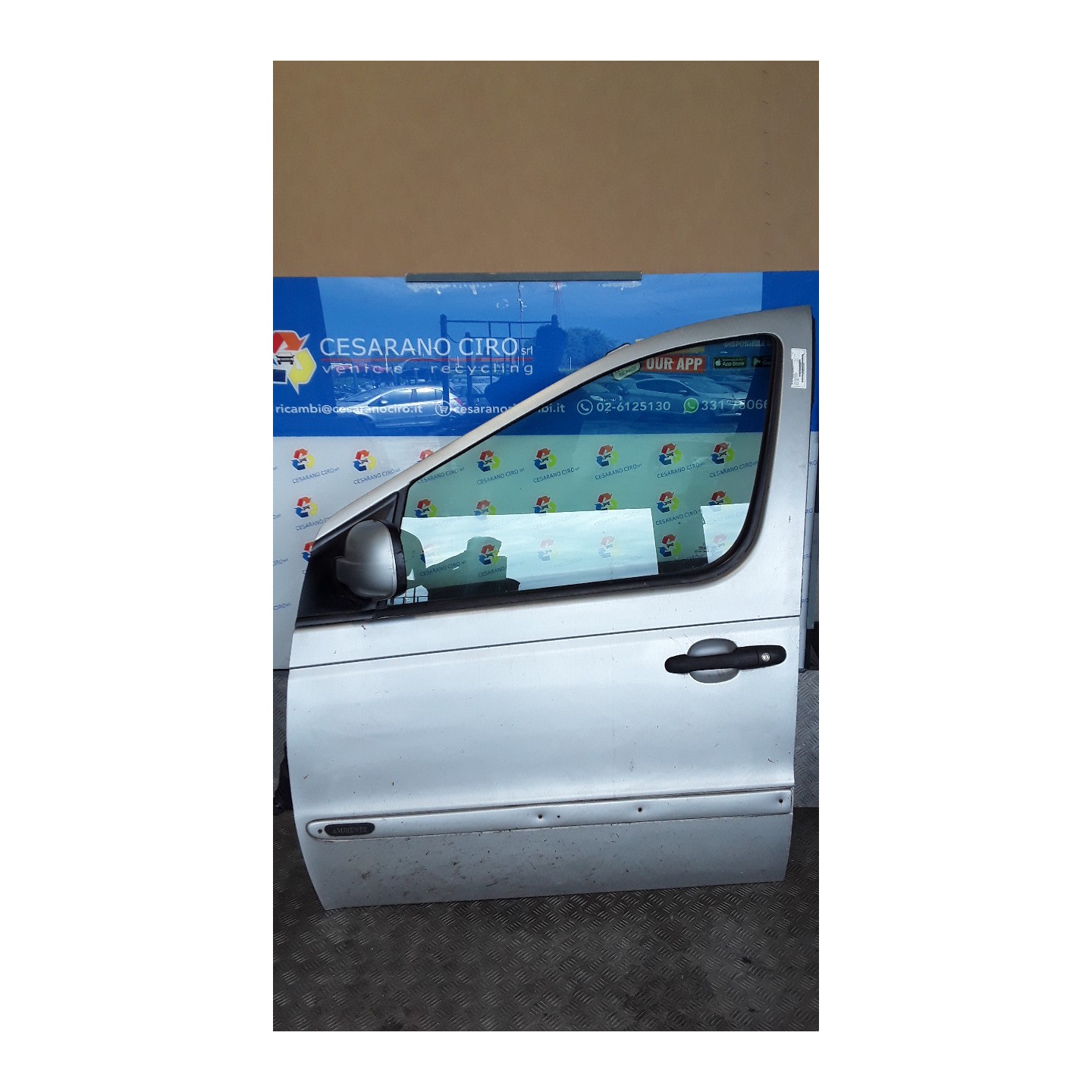 PORTA ANT. SX. 115 MERCEDES-BENZ VANEO (01/02-12/05) 166961 A4147200005