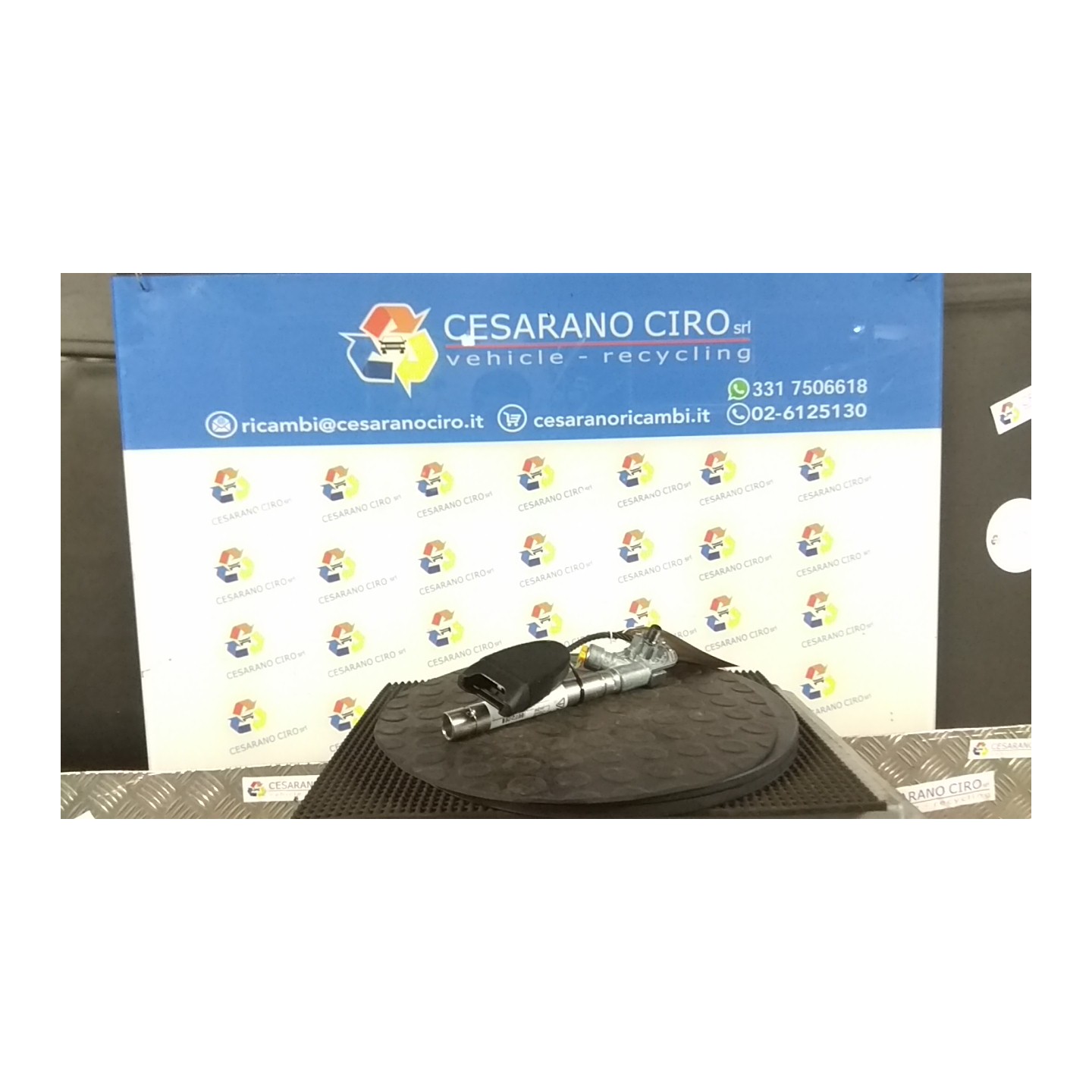 PRETENSIONATORE CINTURE SICUREZZA ANT. SX 122 ALFA ROMEO MITO (10) (05/13-) 955A9000 NB6910001048003SX