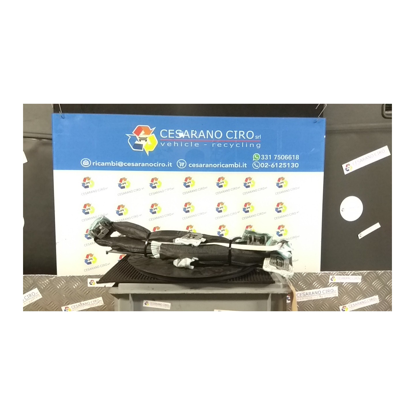 DISPOSITIVO AIRBAG A TENDINA SX. 126 ALFA ROMEO MITO (10) (05/13-) 955A9000 52025701