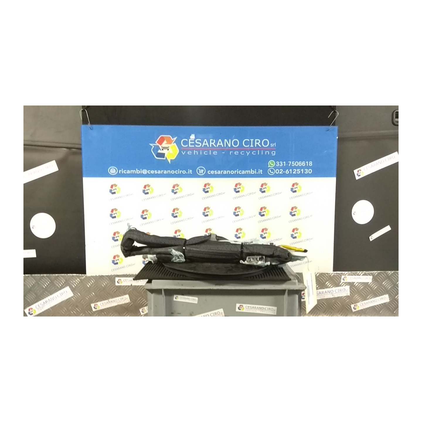 DISPOSITIVO AIRBAG A TENDINA DX. 127 ALFA ROMEO MITO (10) (05/13-) 955A9000 52025700