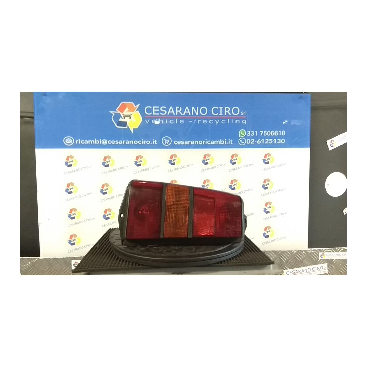FANALE POST. (COMPL.) OLSA SX. 163 FIAT PANDA 1A SERIE (03/92-03/04) 187A1000 7572826