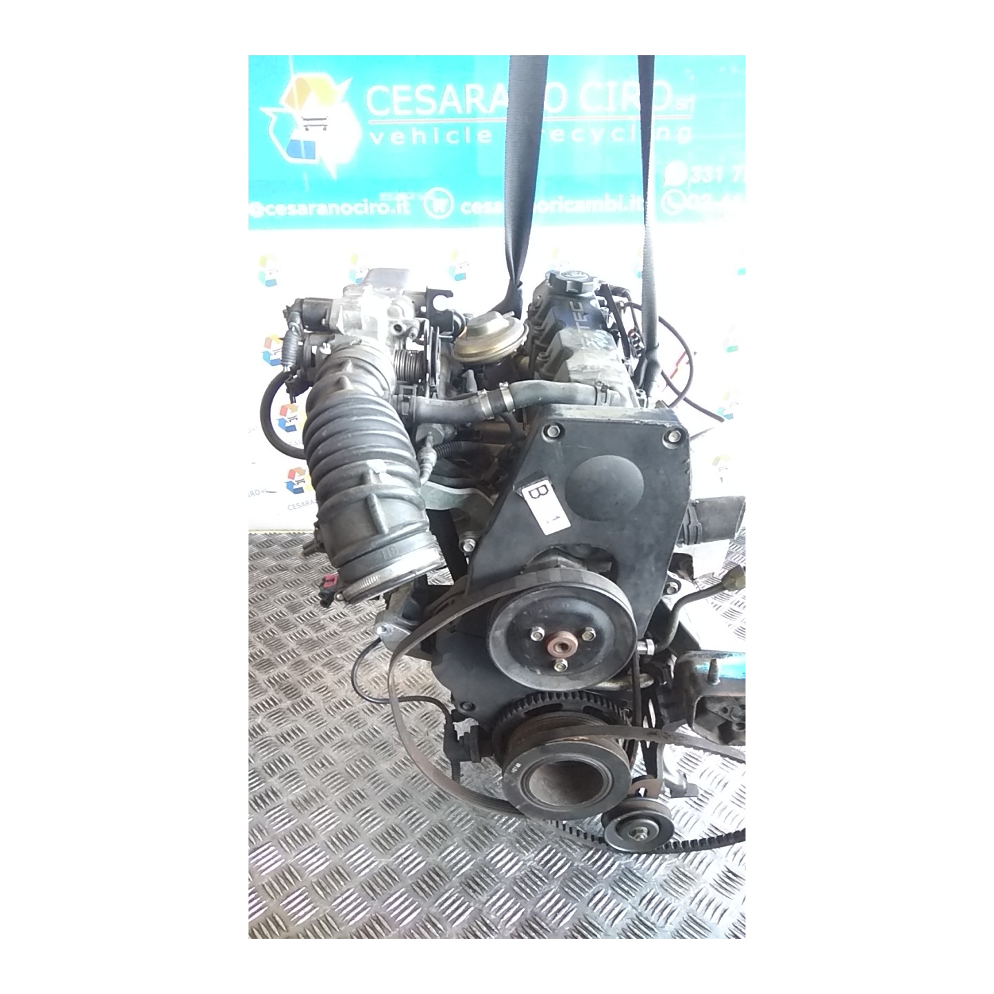 MOTORE COMPL. T.E151665- 136 CHEVROLET (DAEWOO) LANOS (T100) (06/97-01/04) A13SMS 96352945