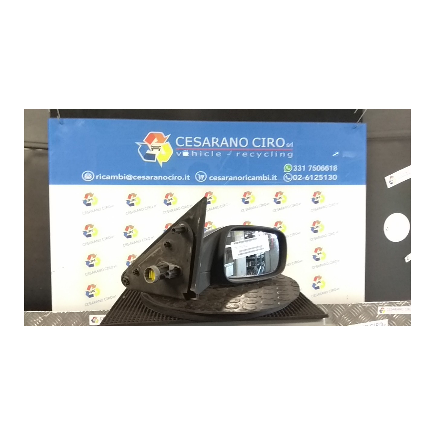 RETROVISORE EST. REGOLAZ. ELETTR. DX 057 RENAULT LAGUNA 2A SERIE (03/05-09/07) K4M57 NB2413019059005DX