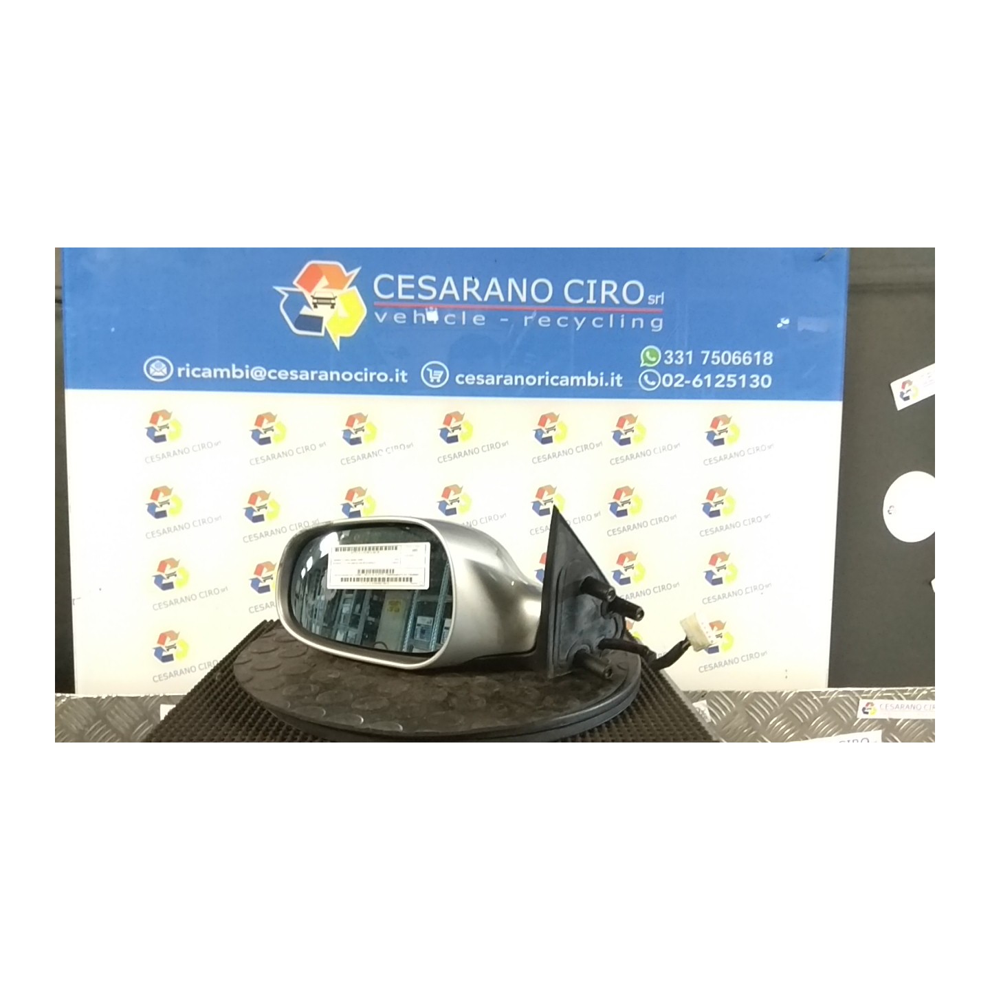 RETROVISORE EST. TERMICO REGOLAZ. ELETTR. C/SBRINAMENTO SX. 156 LANCIA LYBRA (05/99-10/06) 937A2000 735266991