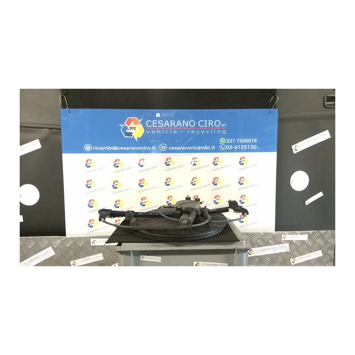 ALZACRISTALLO ELETTR. PORTA ANT. CON MOTORINO DX. 138 LANCIA Y (10/00-03/04) 188A4000 46778564
