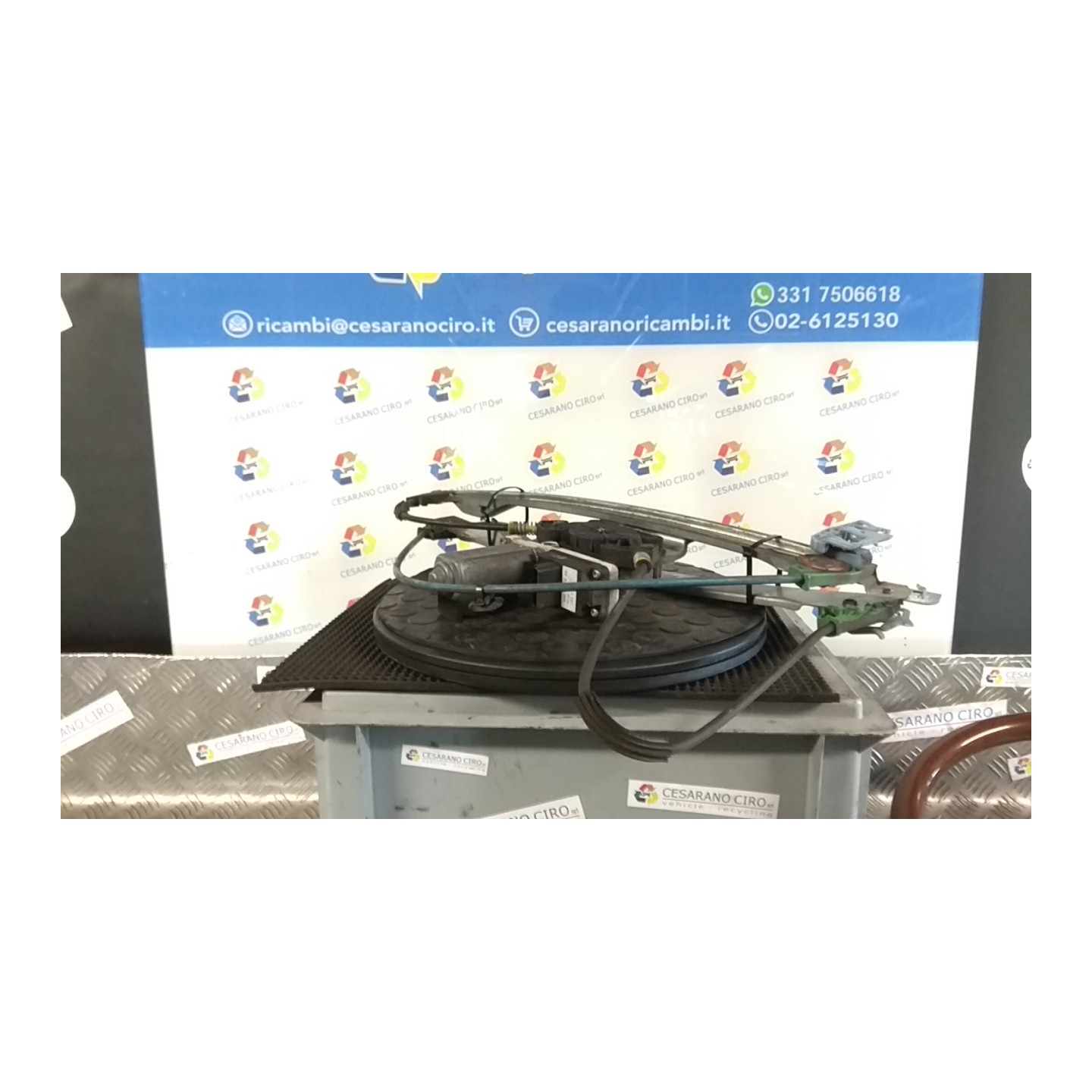 ALZACRISTALLO ELETTR. PORTA ANT. C/MOTORINO SX. 157 CITROEN C2 (09/03-01/10) HFX 9221X2