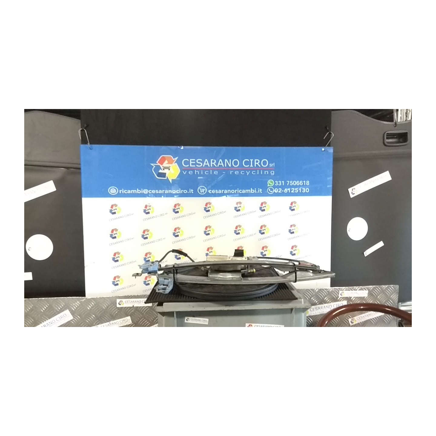 ALZACRISTALLO ELETTR. PORTA ANT. C/MOTORINO DX. 158 CITROEN C2 (09/03-01/10) HFX 9222X1