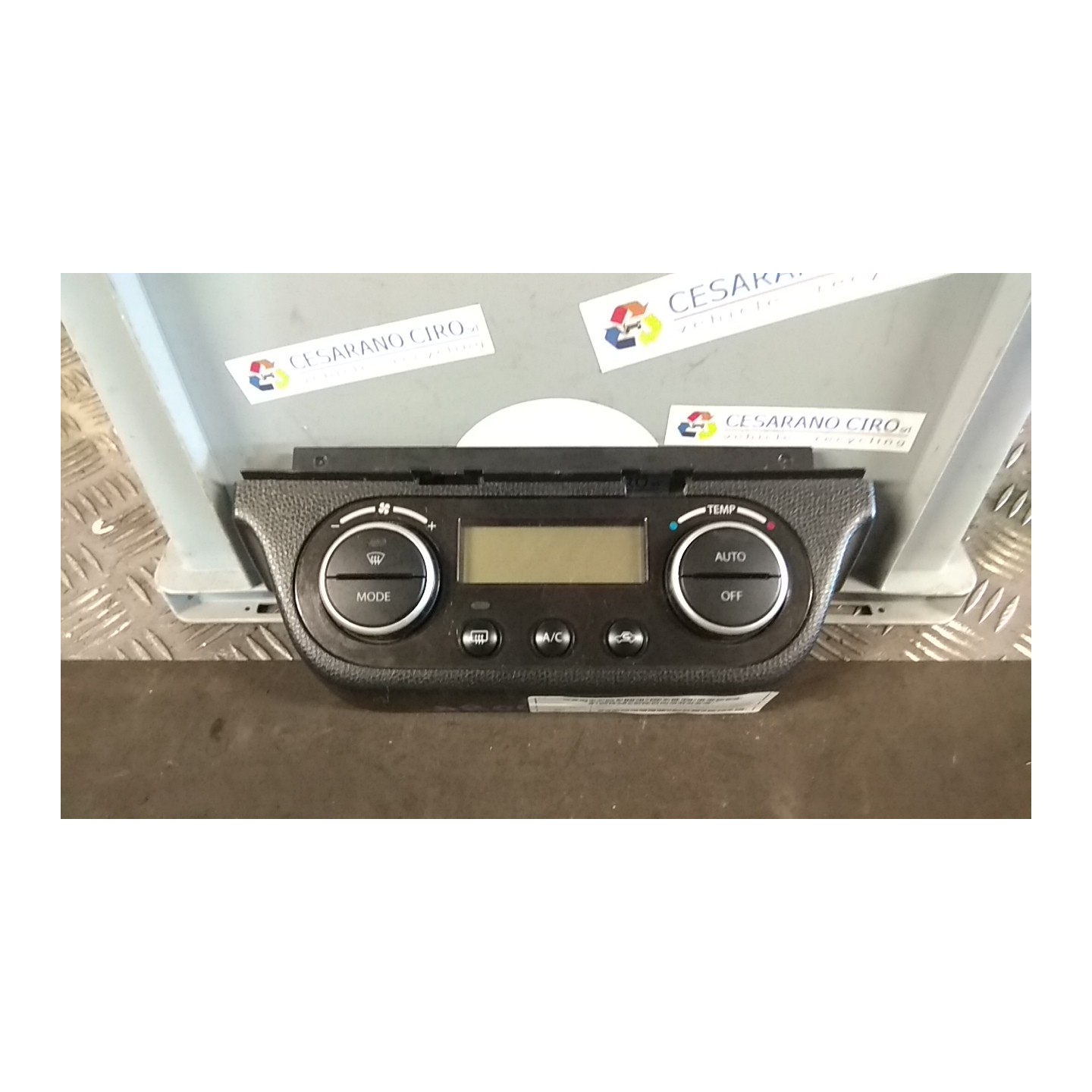 BLOCCO COMANDO CLIMATIZZAZIONE 025 SUZUKI SWIFT (04/05-02/11) M16A 7440062J30BJP